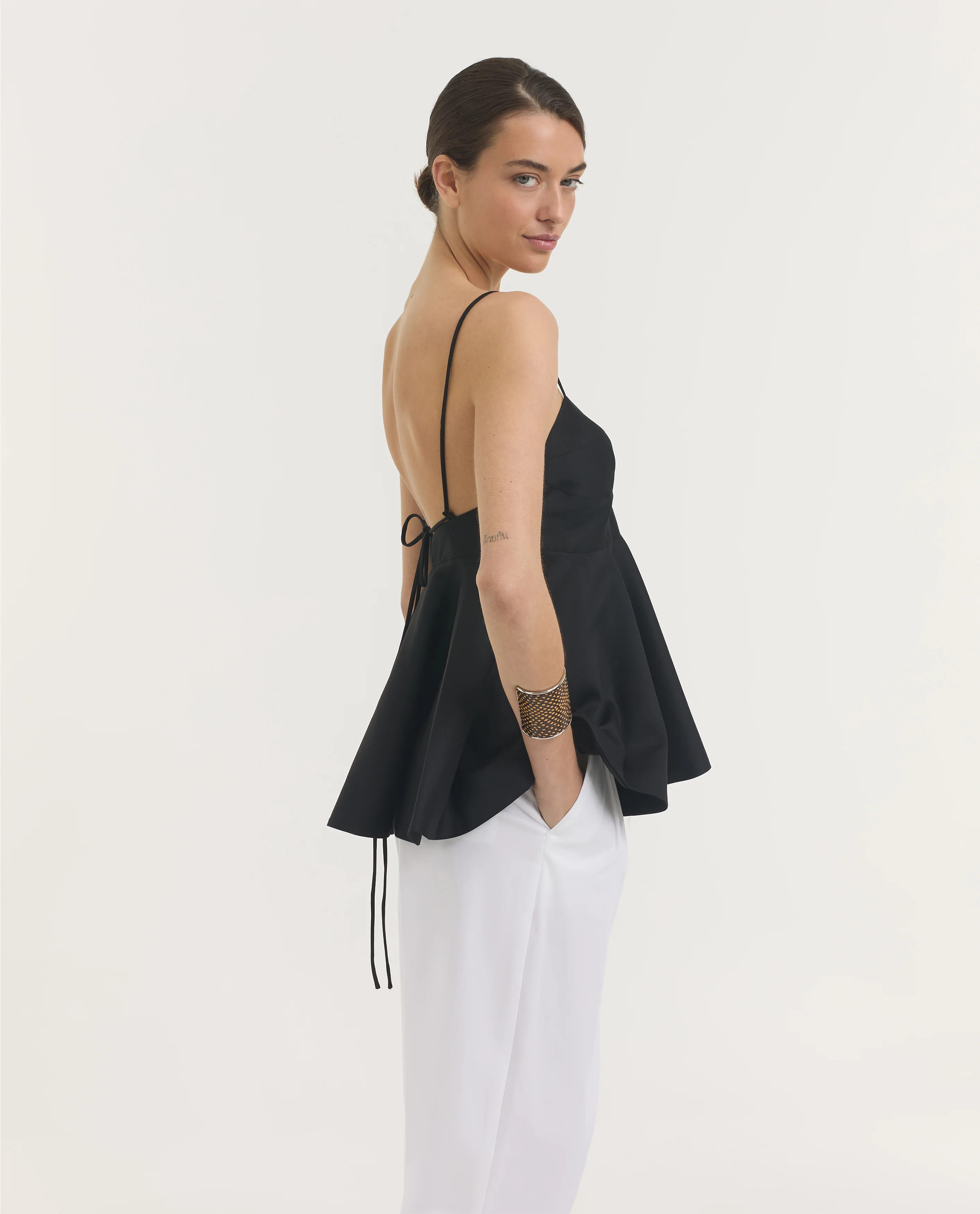 Bustier Peplum Top - Image 4