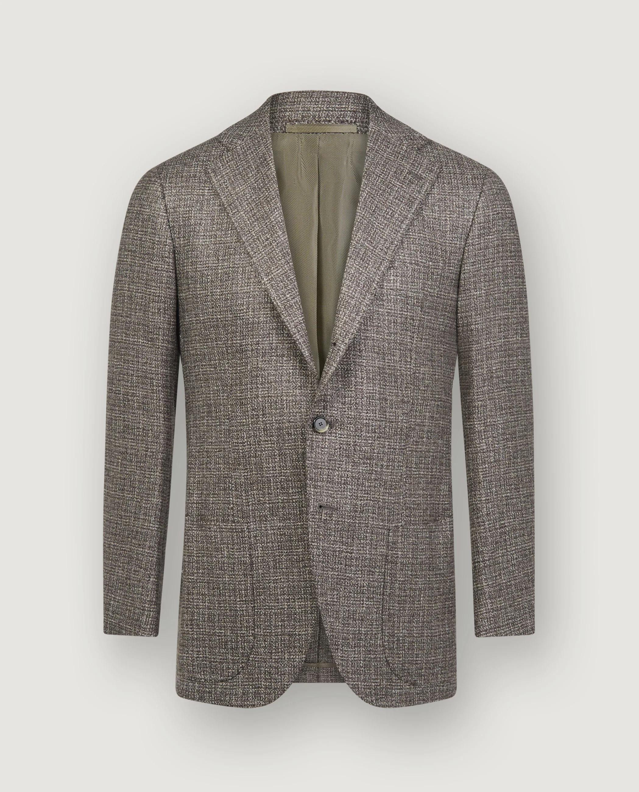 Cashmere Bouclé Jasje - Lichtbruin