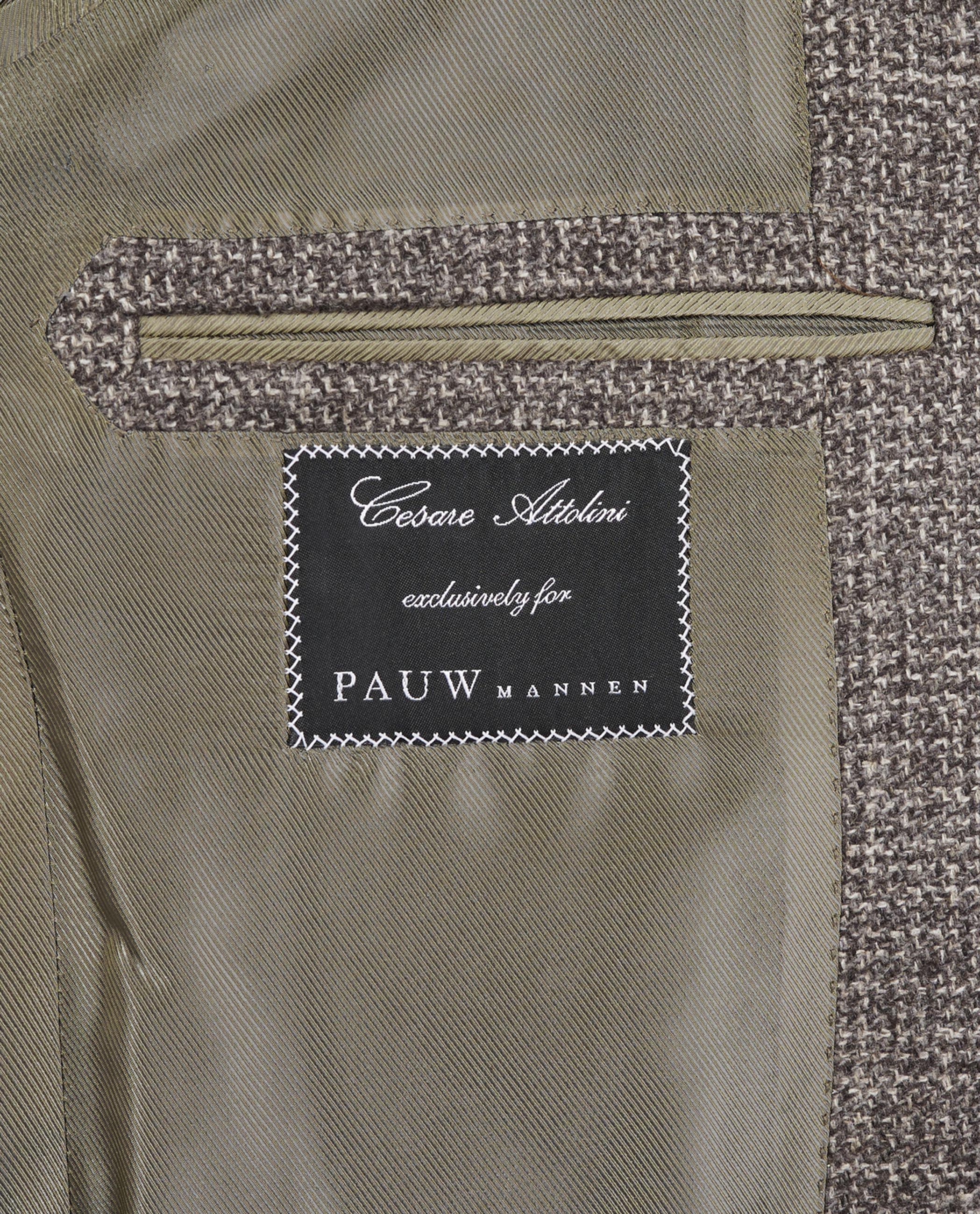 Cashmere Bouclé Jasje - Lichtbruin - Image 5