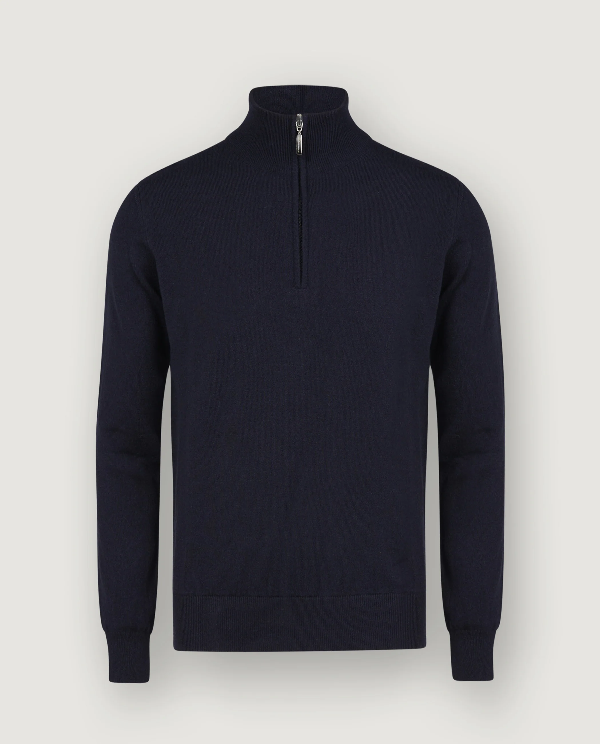 Cashmere Half-Zip Trui