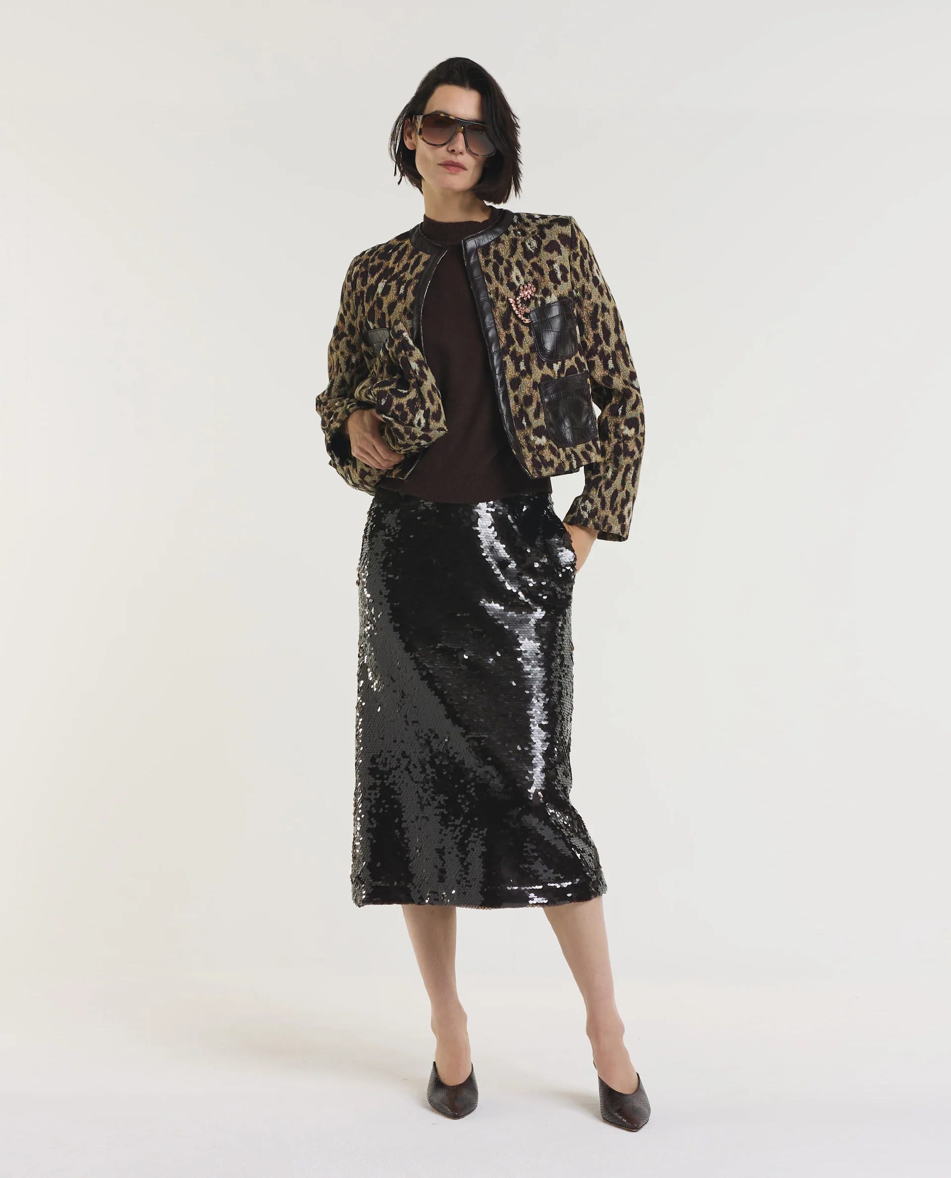 Cashmere Korte Mouwen Trui - Image 3