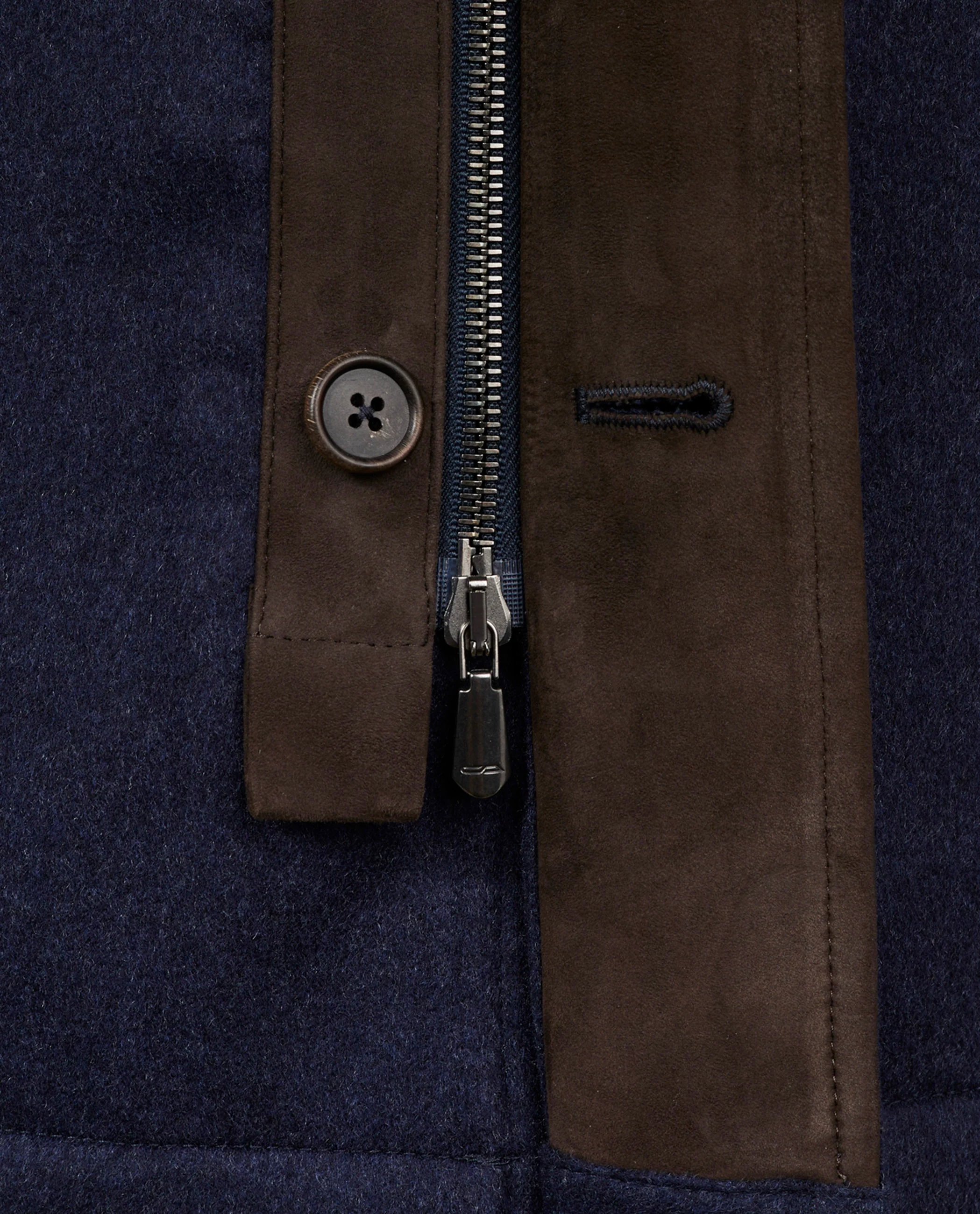 Cashmere Overshirt - Donkerblauw - Image 7