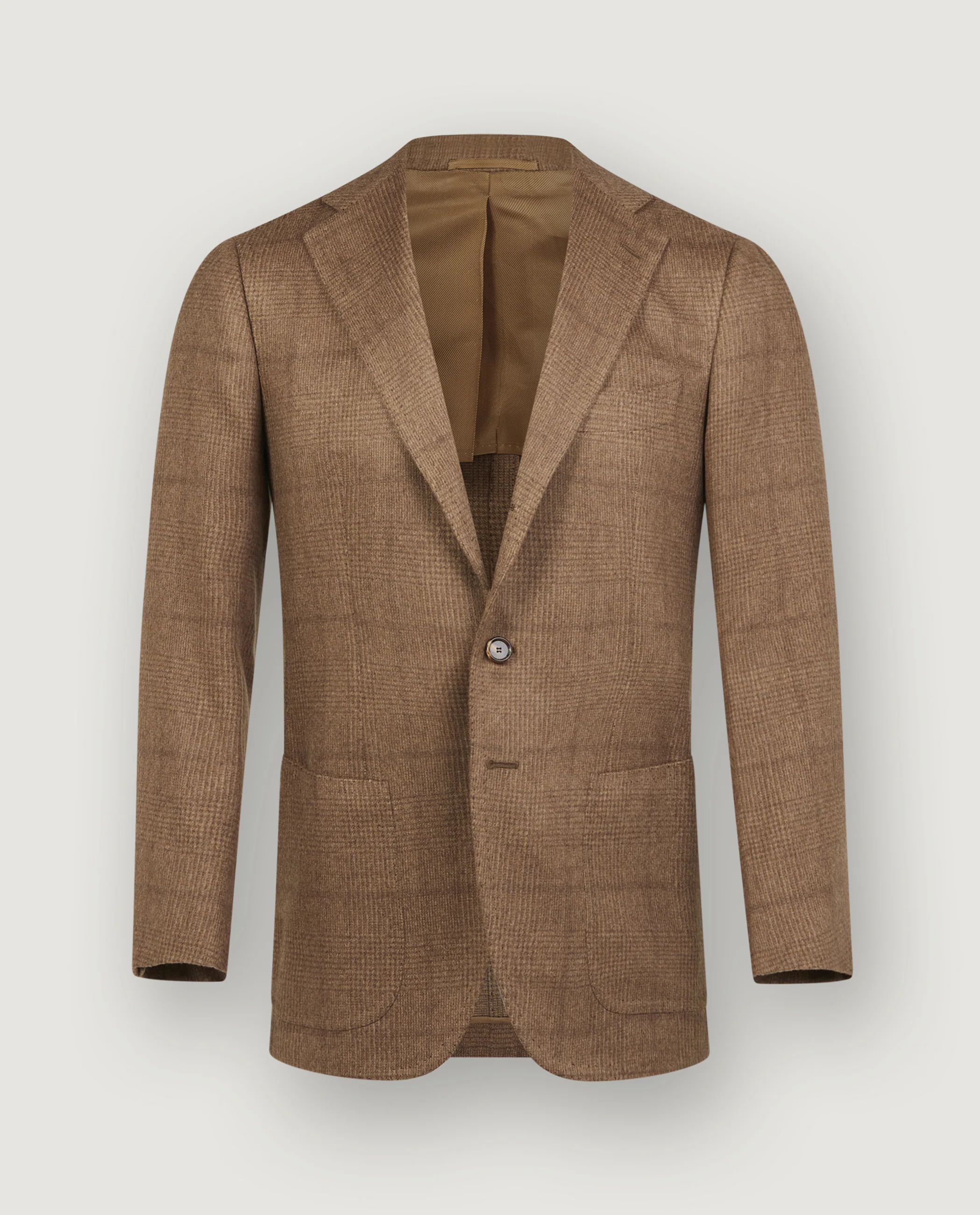 Cashmere Prince of Wales Jasje - Lichtbruin