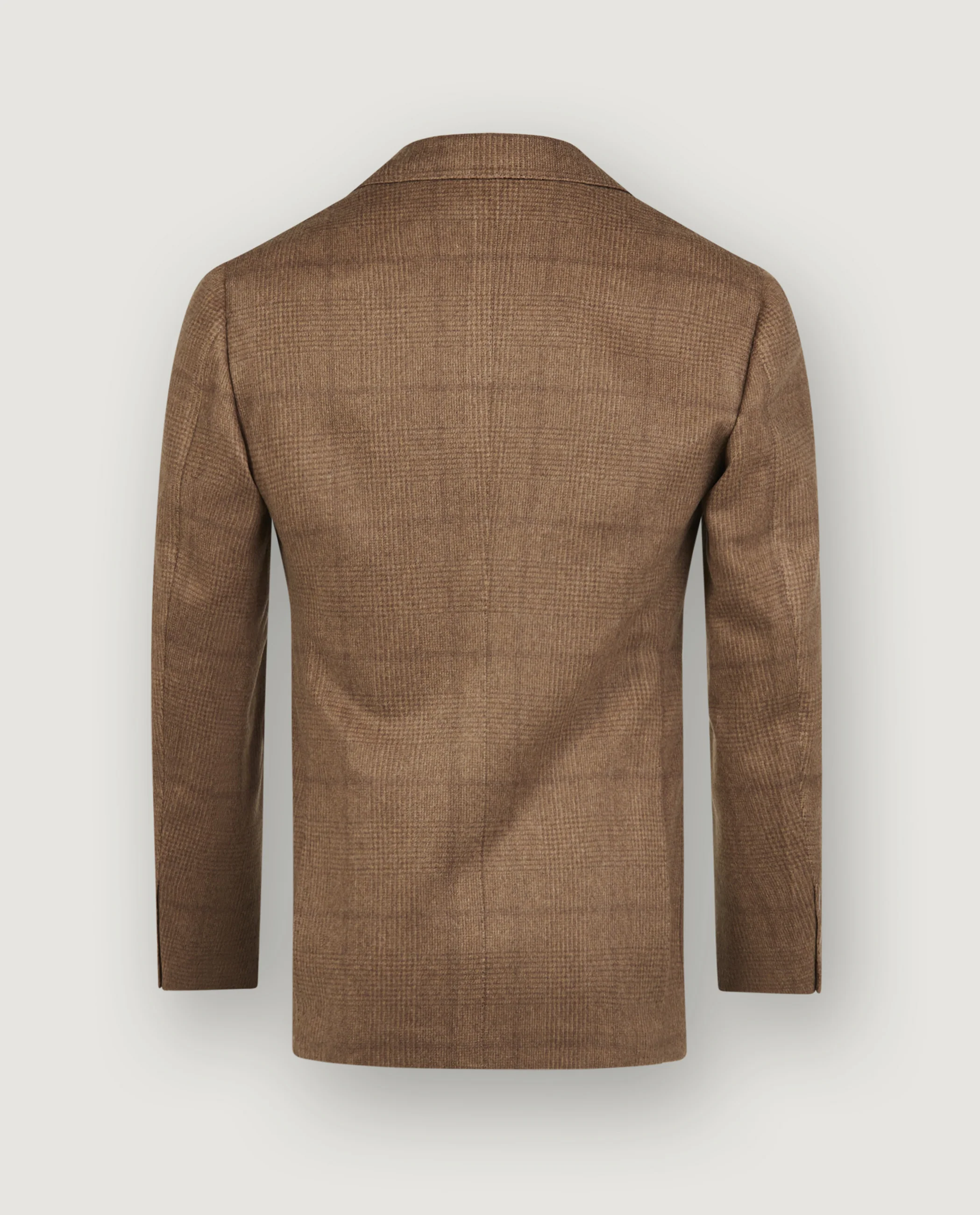 Cashmere Prince of Wales Jasje - Lichtbruin - Image 5