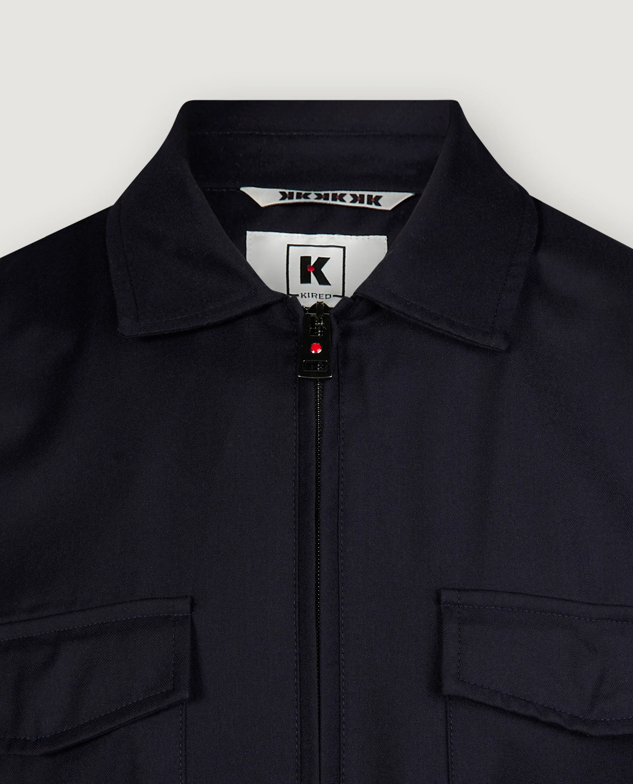 Cashmere Zijden Jasje - Donkerblauw - Image 2
