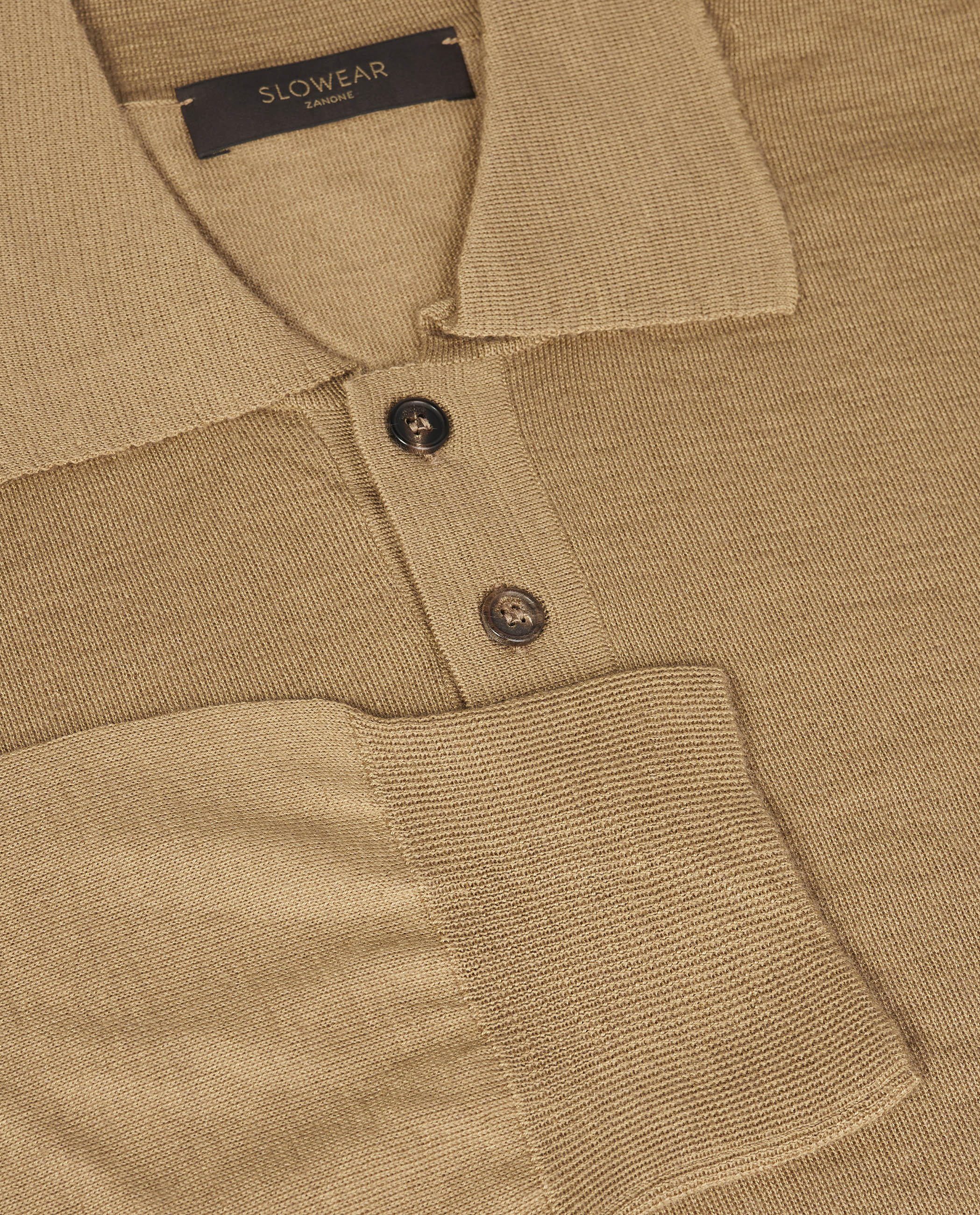 Cashmere Zijden Poloshirt - Image 4