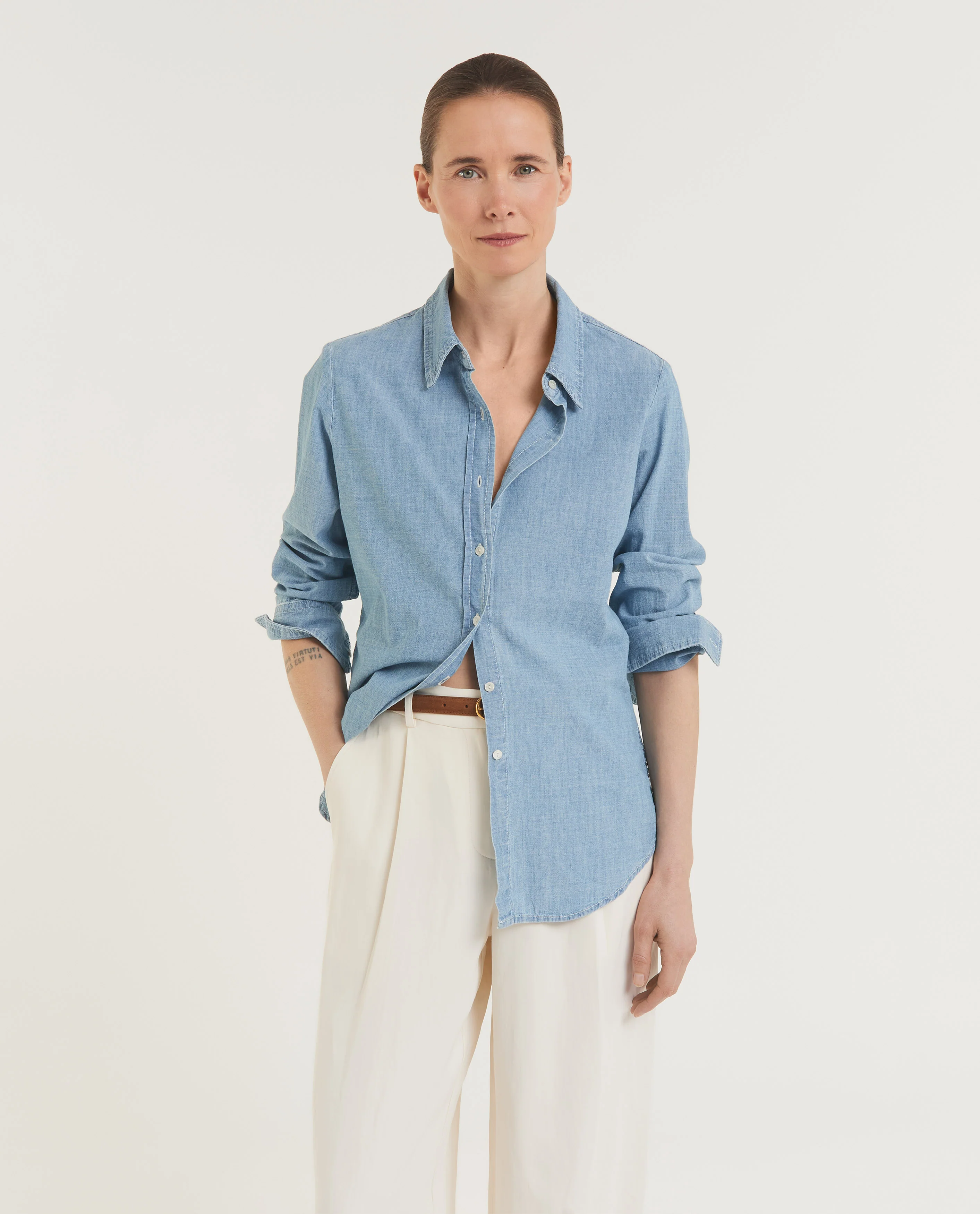 Chambray Denim Shirt