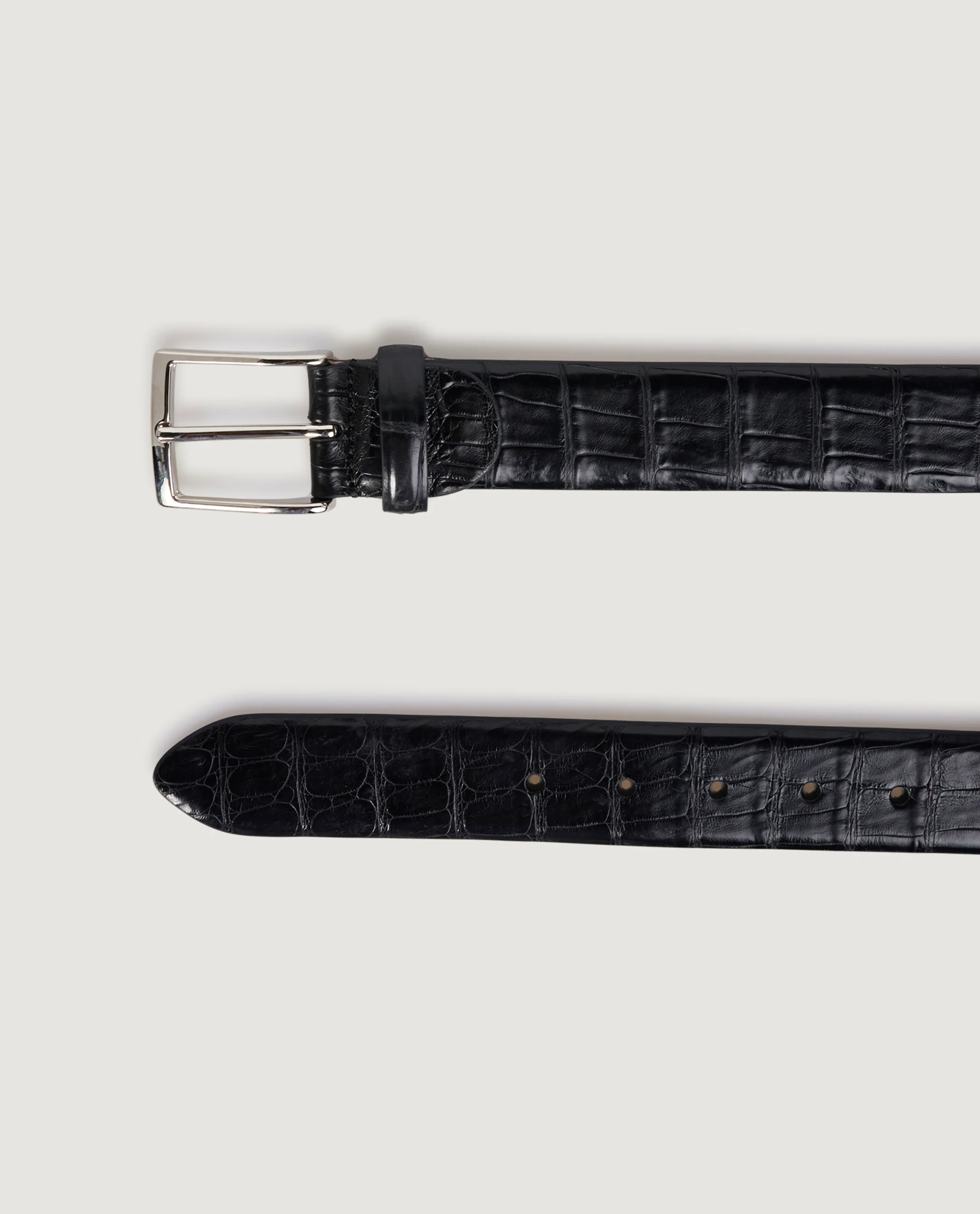 Croco Lederen Riem - Image 3