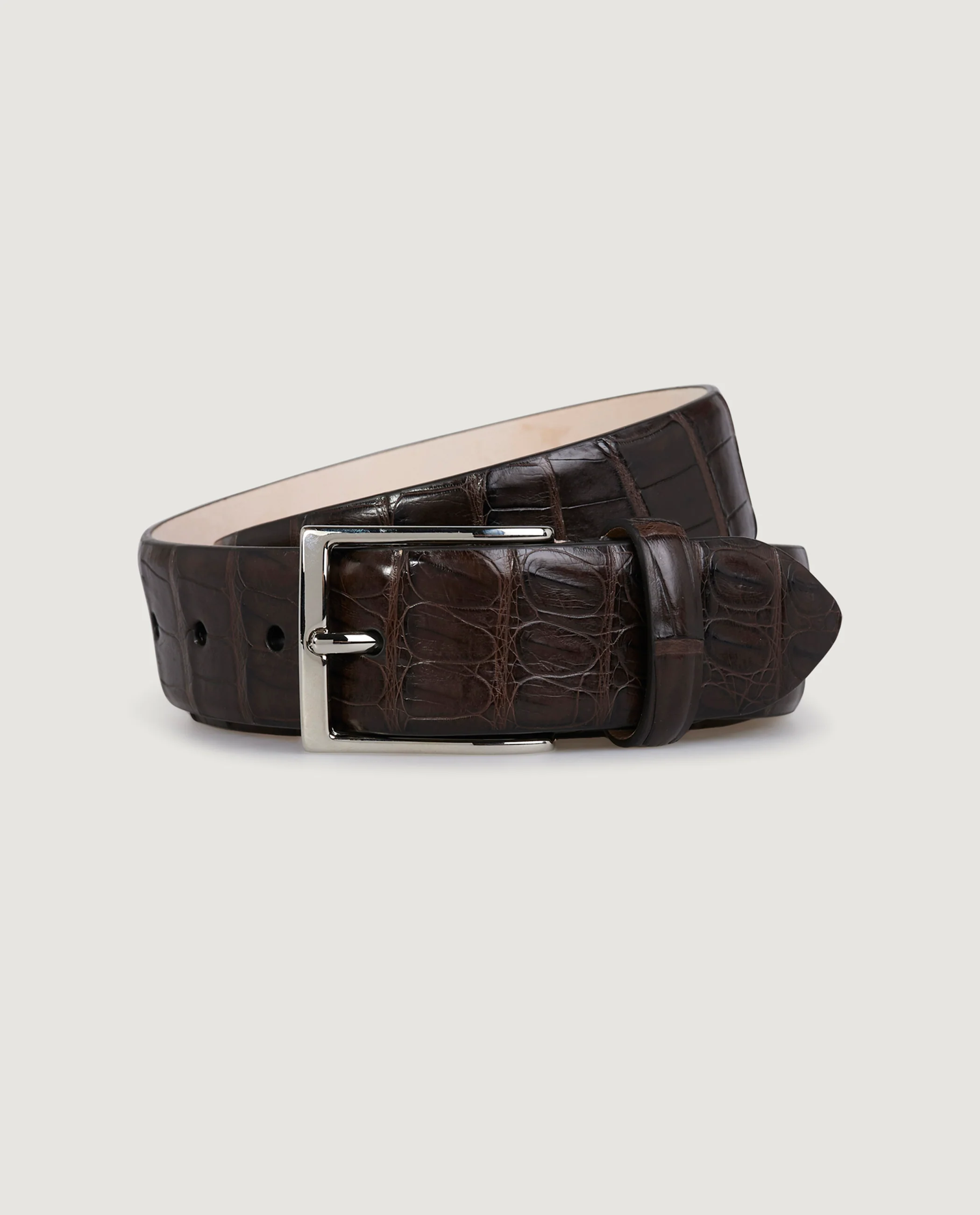 Croco Lederen Riem