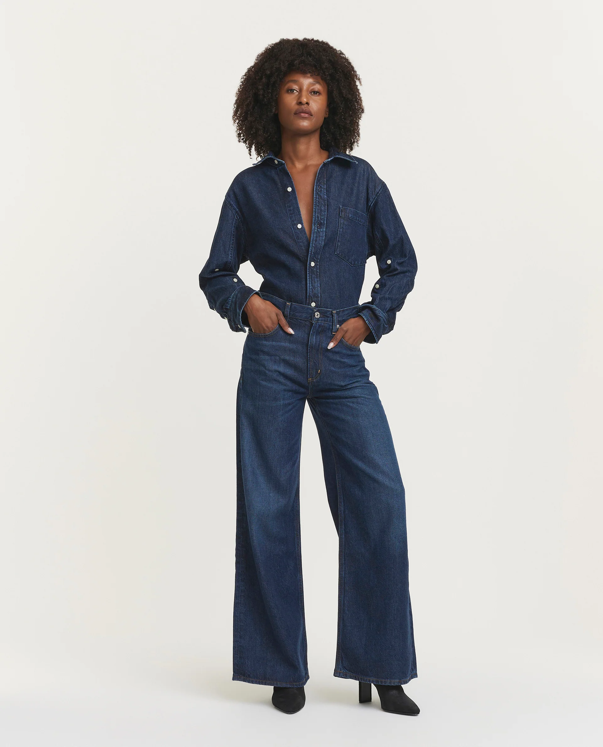 Denim blouse - Image 3