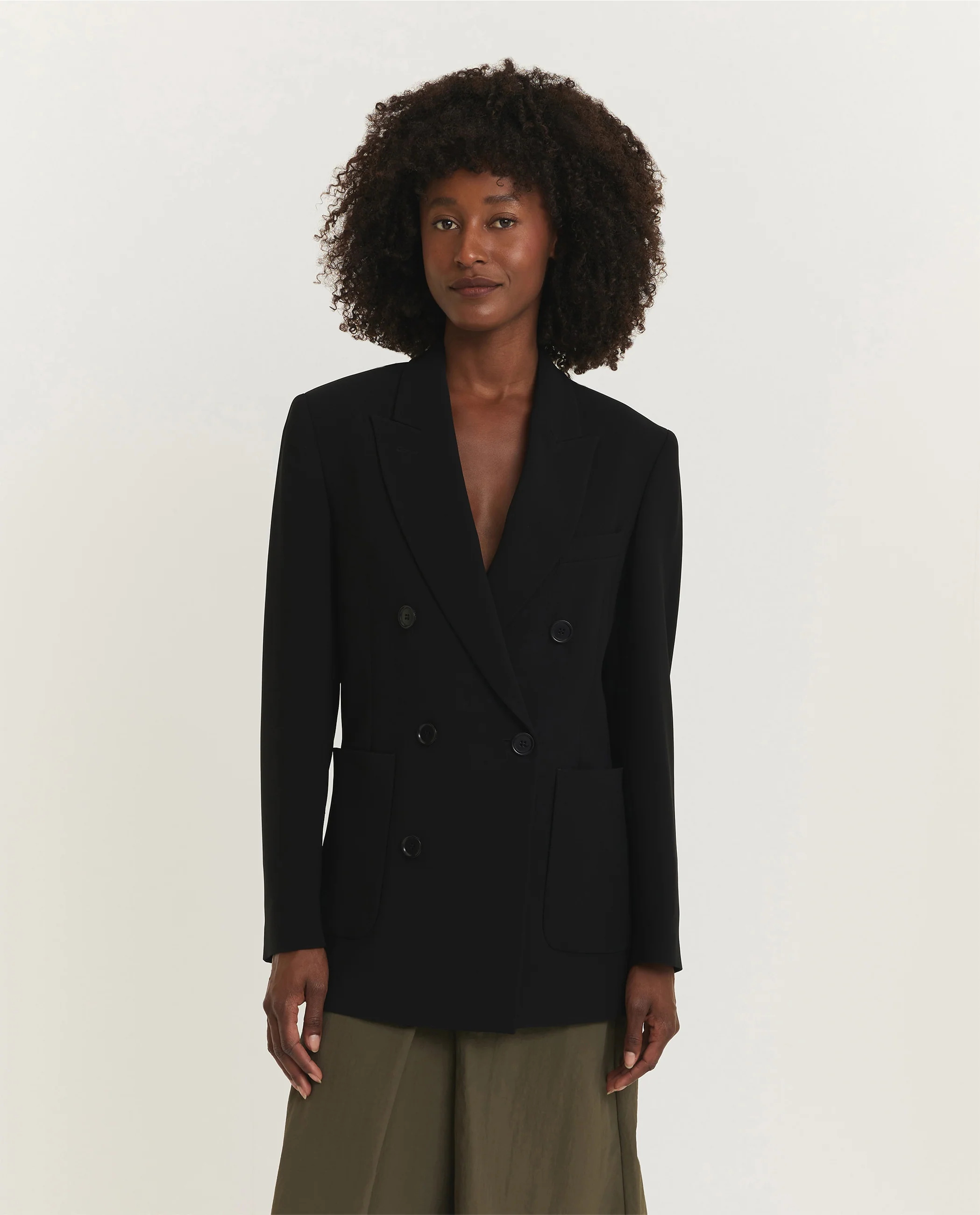Double-Breasted Blazer