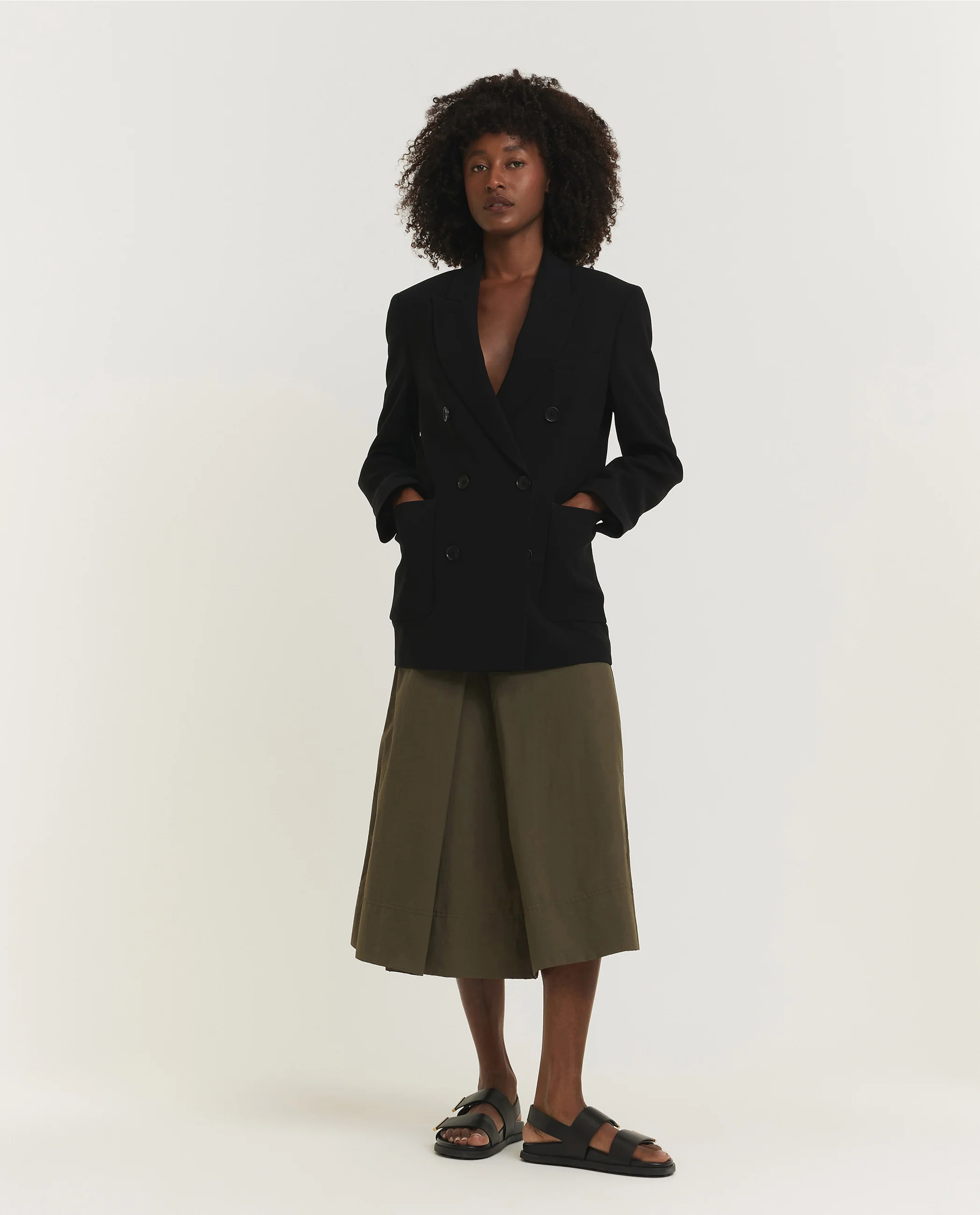 Double-Breasted Blazer - Image 3