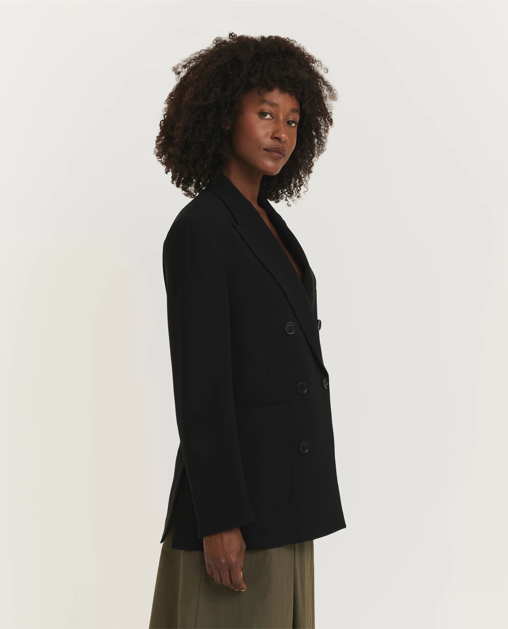 Double-Breasted Blazer - Image 4