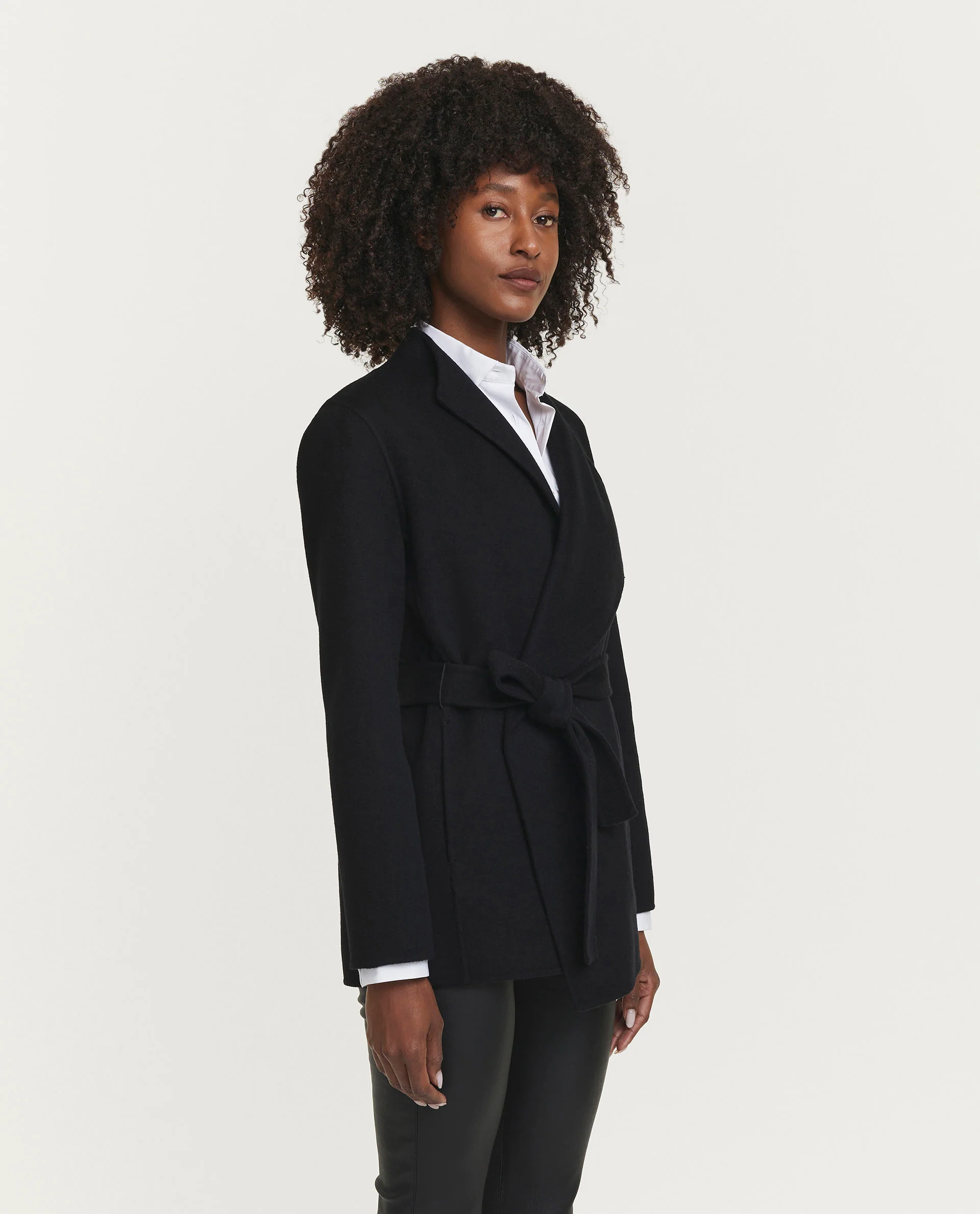 Double face cashmere jas - Image 4