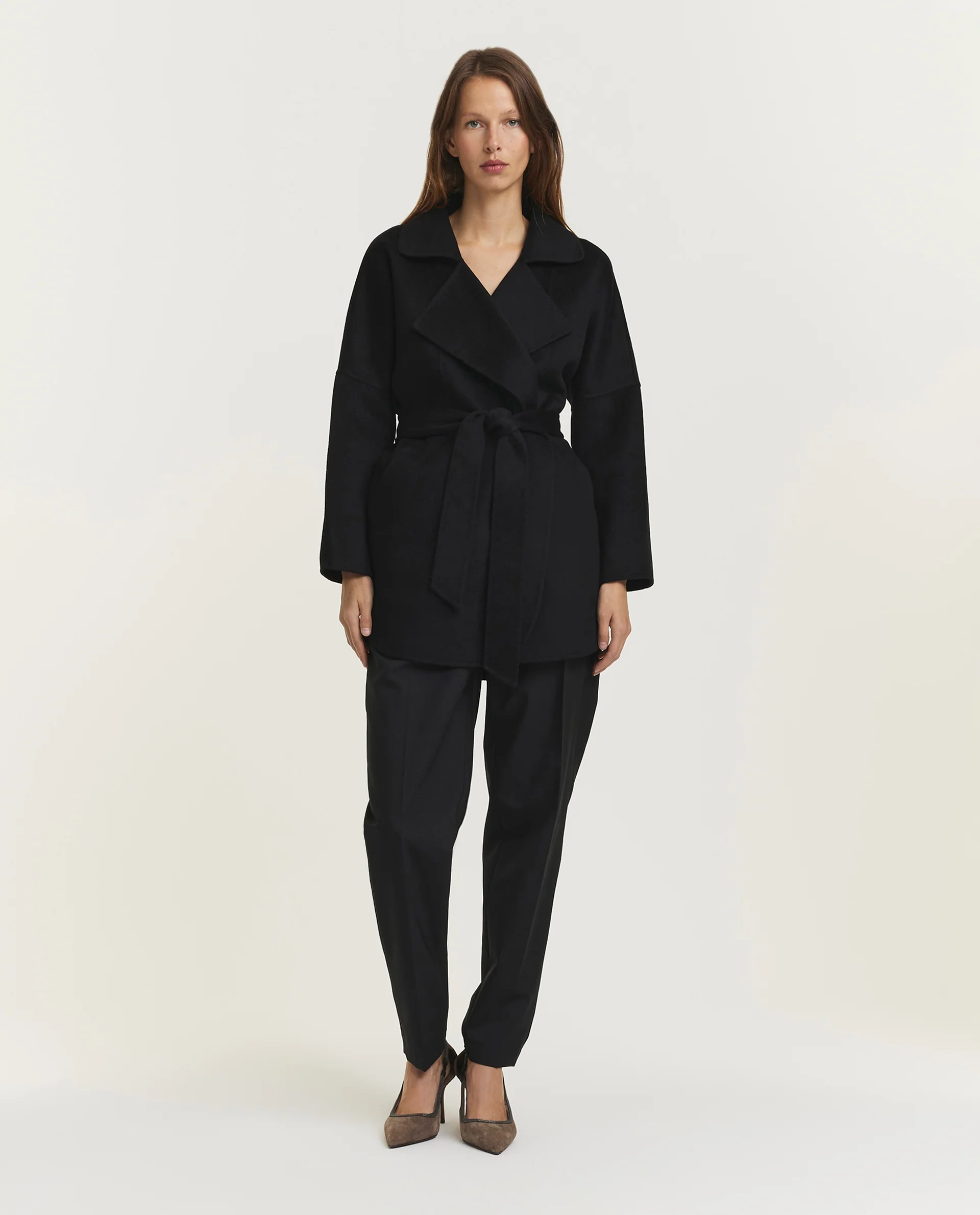 Double face cashmere jas - Image 3