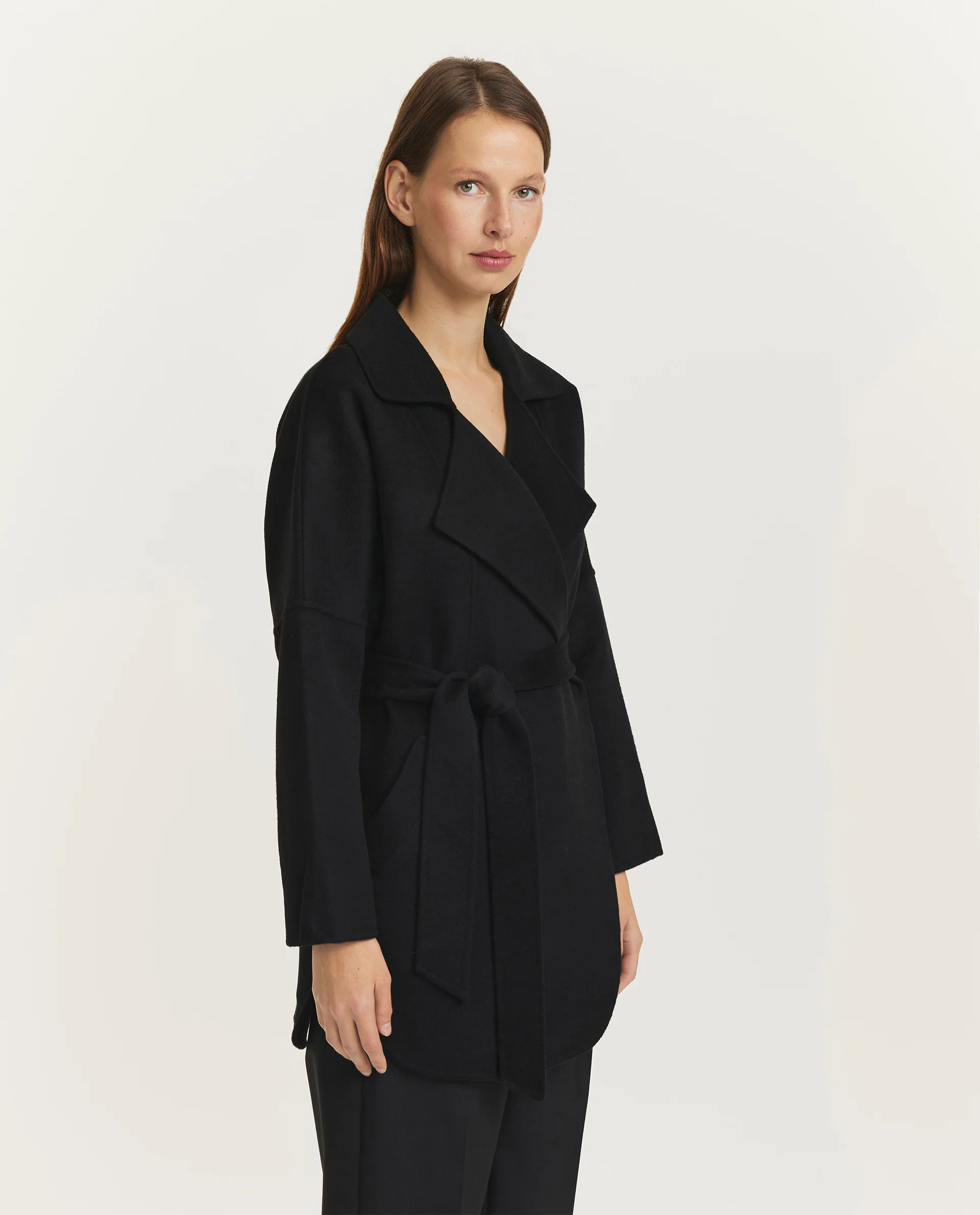 Double face cashmere jas - Image 4
