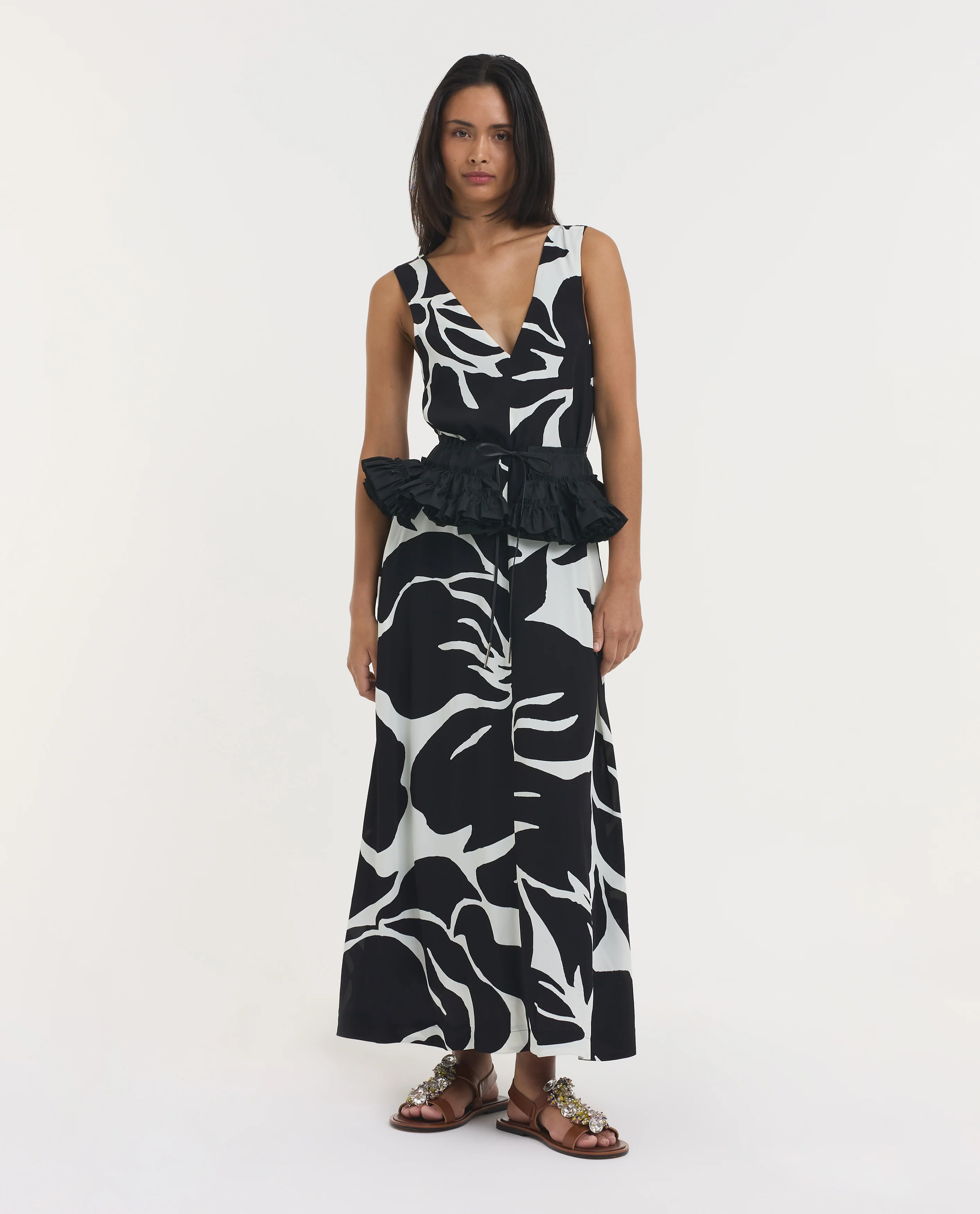 Floral Maxi Jurk - Image 3