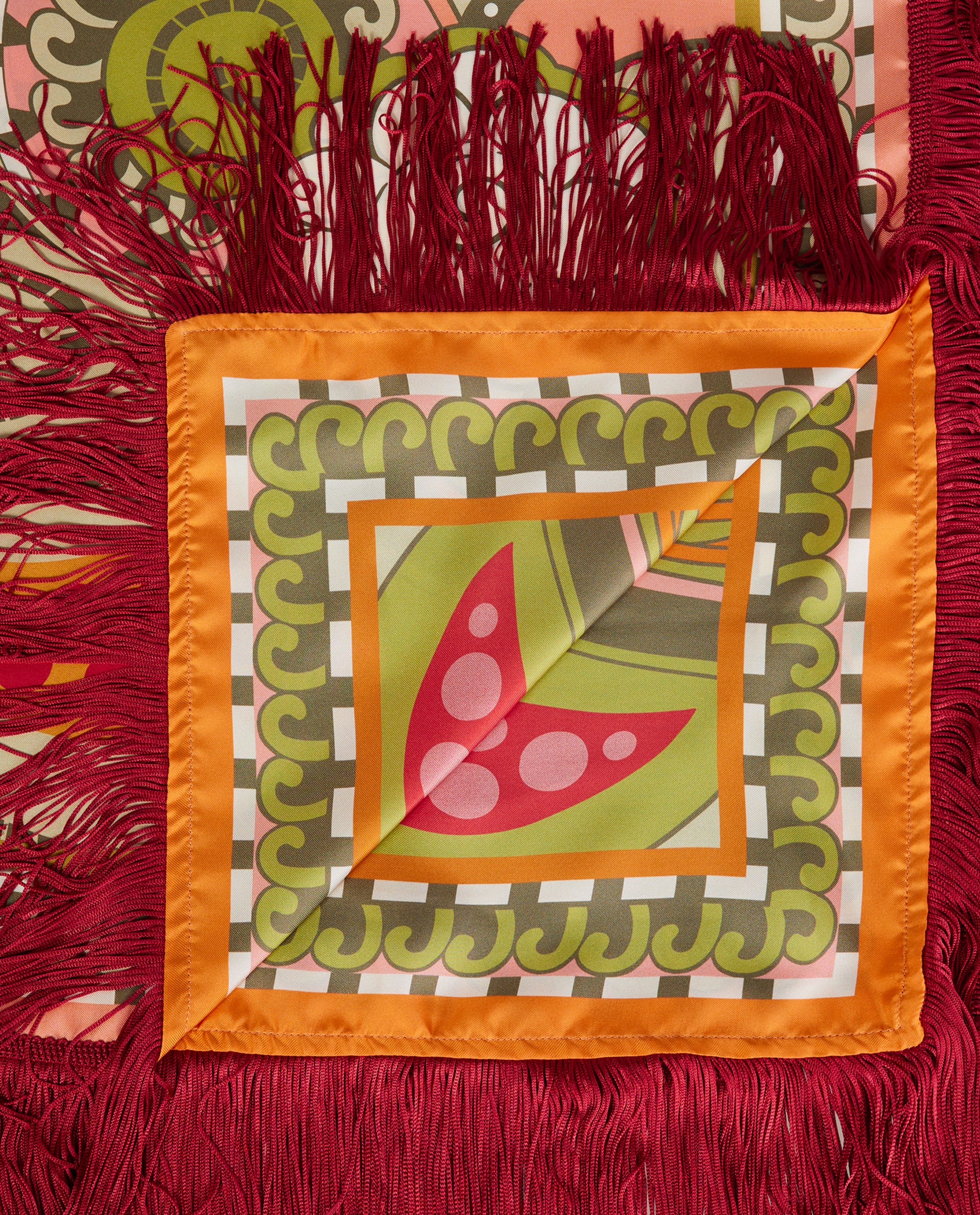 Franje Carré Shawl - Image 4