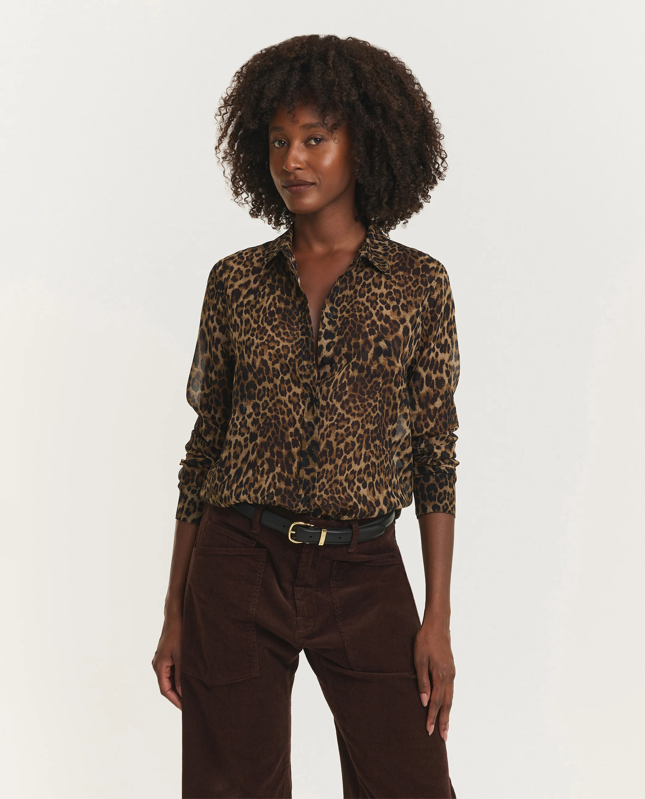 Gaia Zijden Blouse