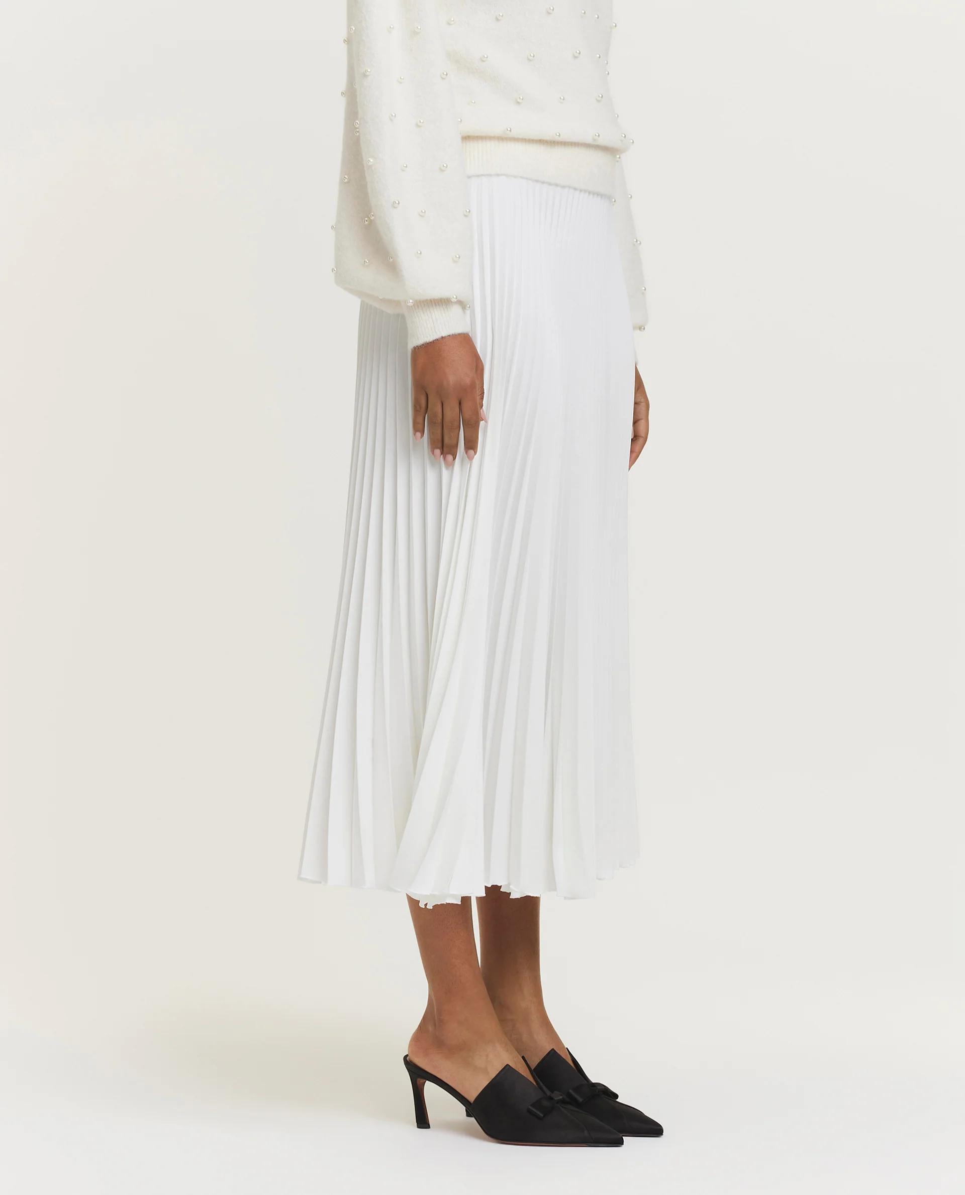 Geplooide midi rok - Image 3