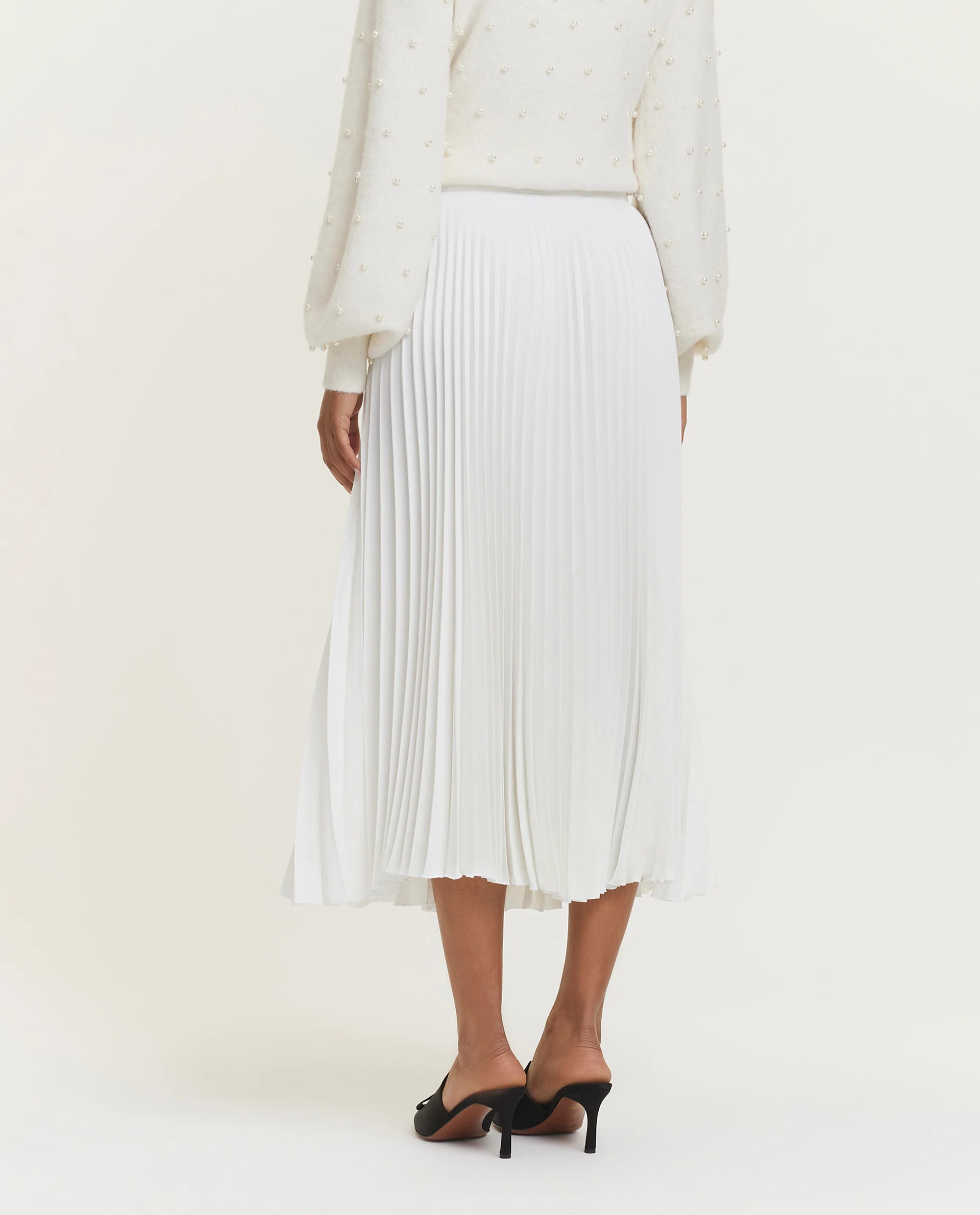 Geplooide midi rok - Image 4