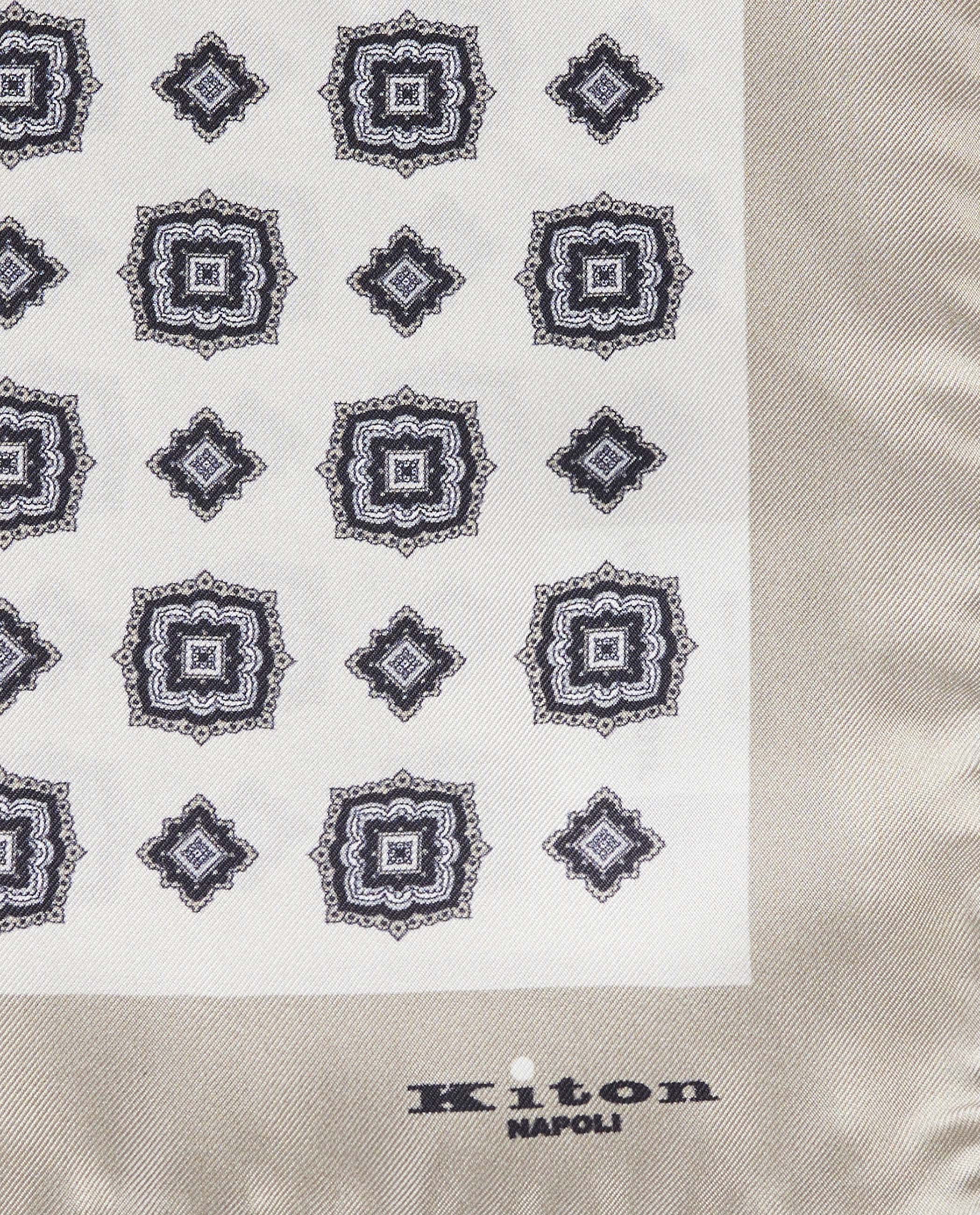 Geprinte Zijden Pochet - Image 3