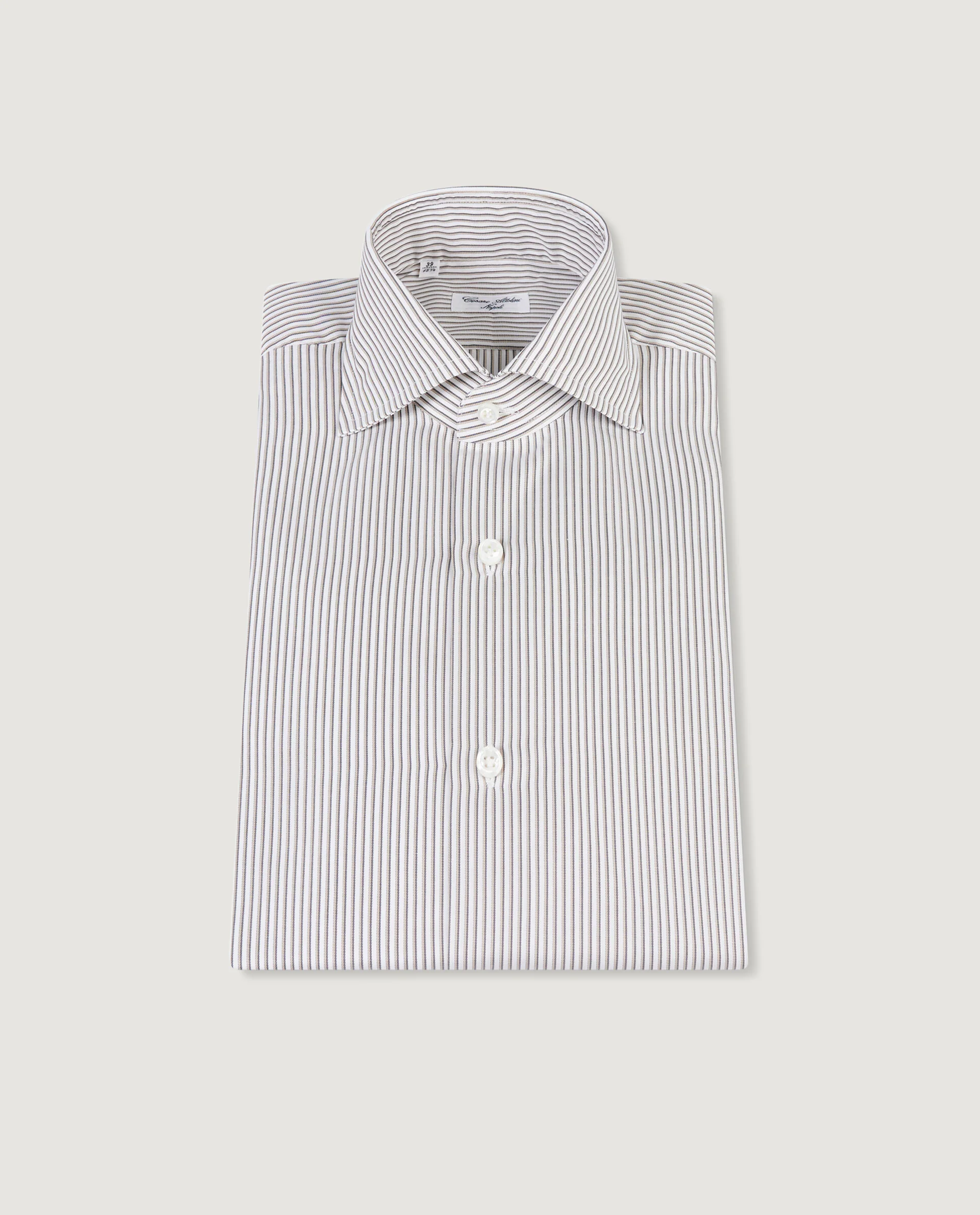 Gestreept Twill Shirt