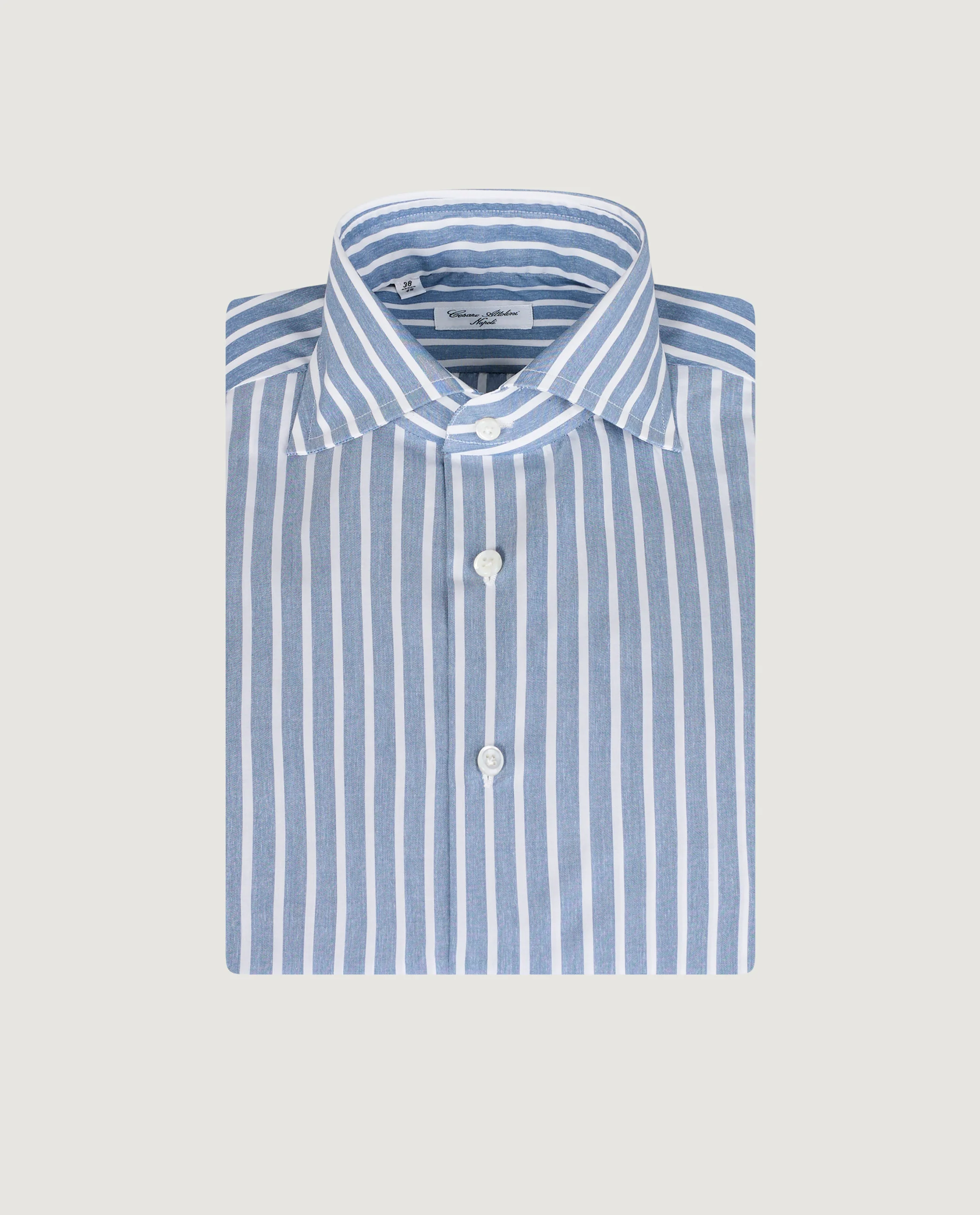 Gestreept Twill Shirt