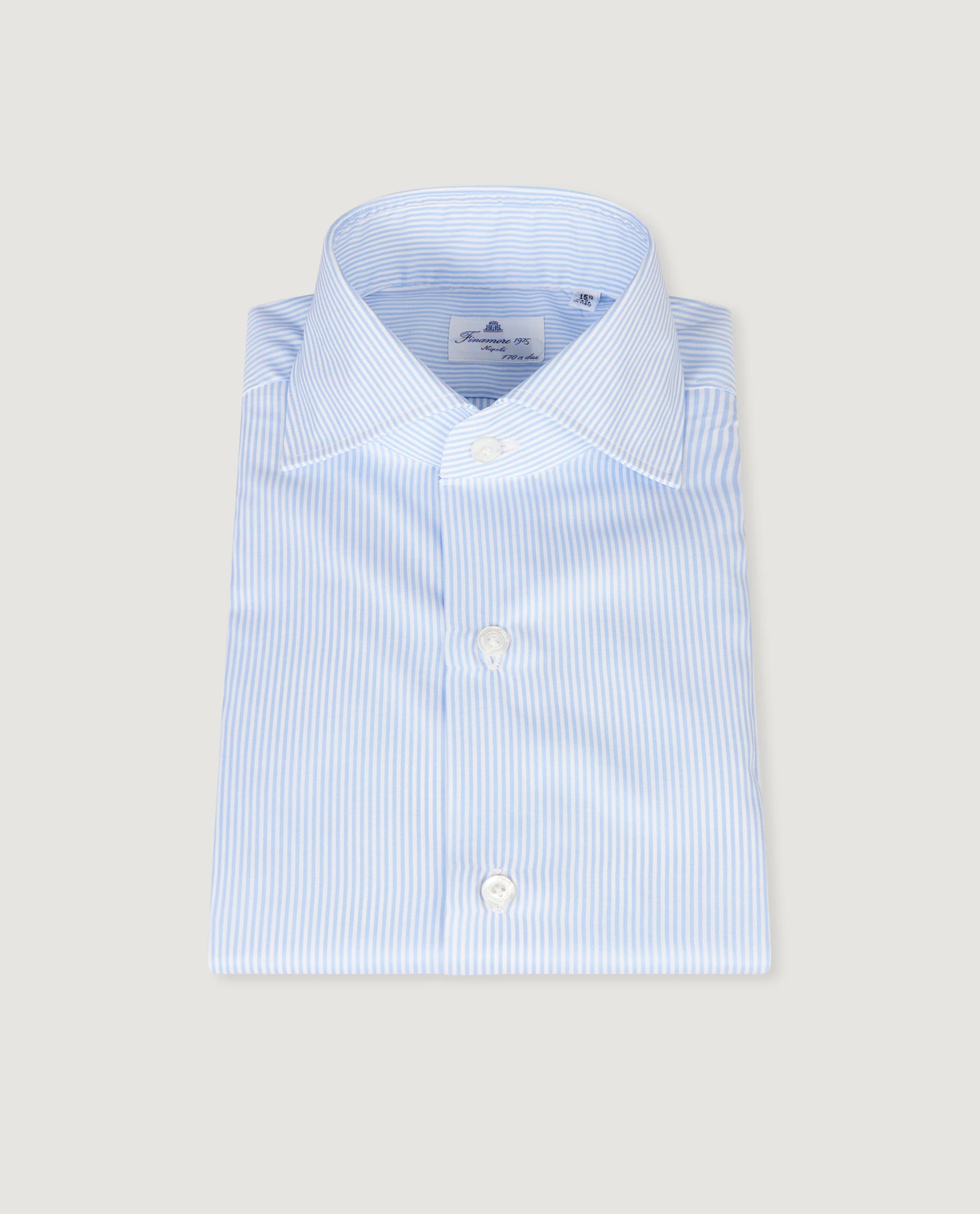 Gestreept Twill Shirt