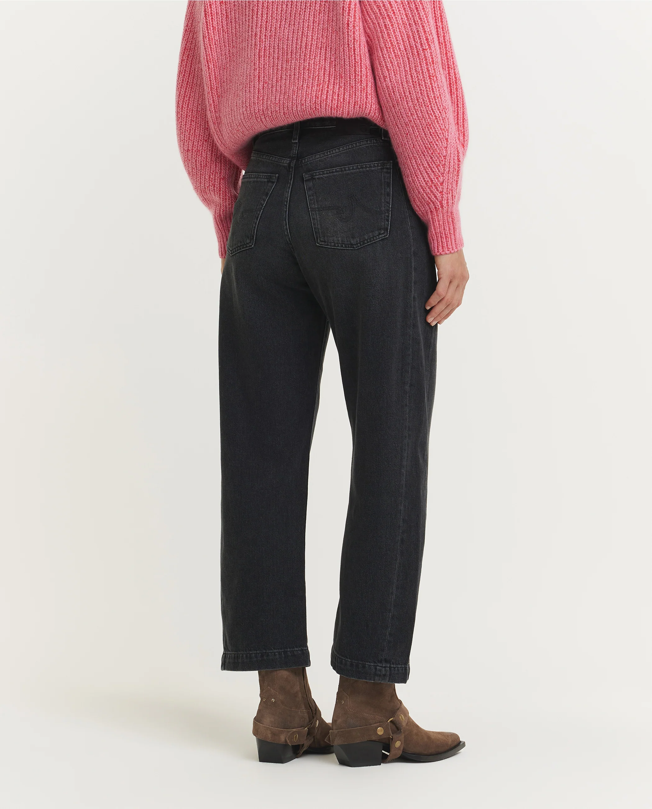 Hattie High-Rise Barrel Jeans - Image 4