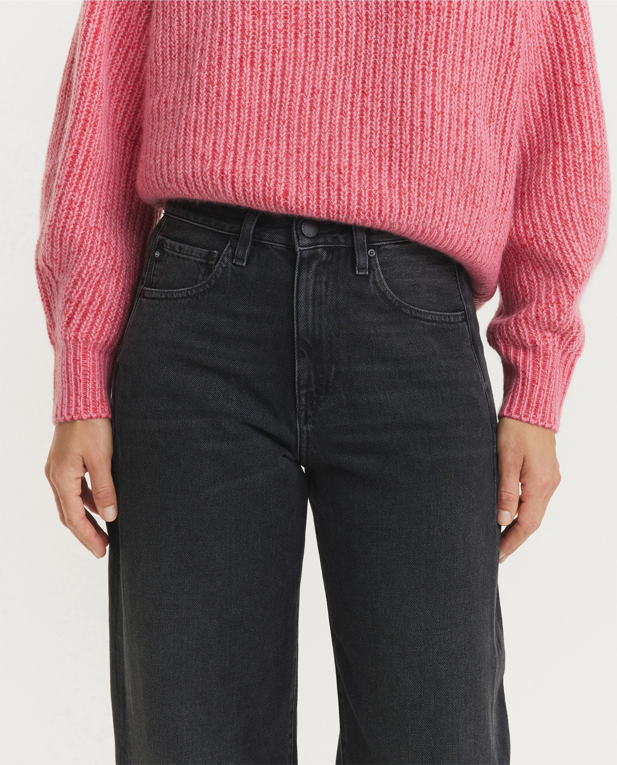 Hattie High-Rise Barrel Jeans - Image 5