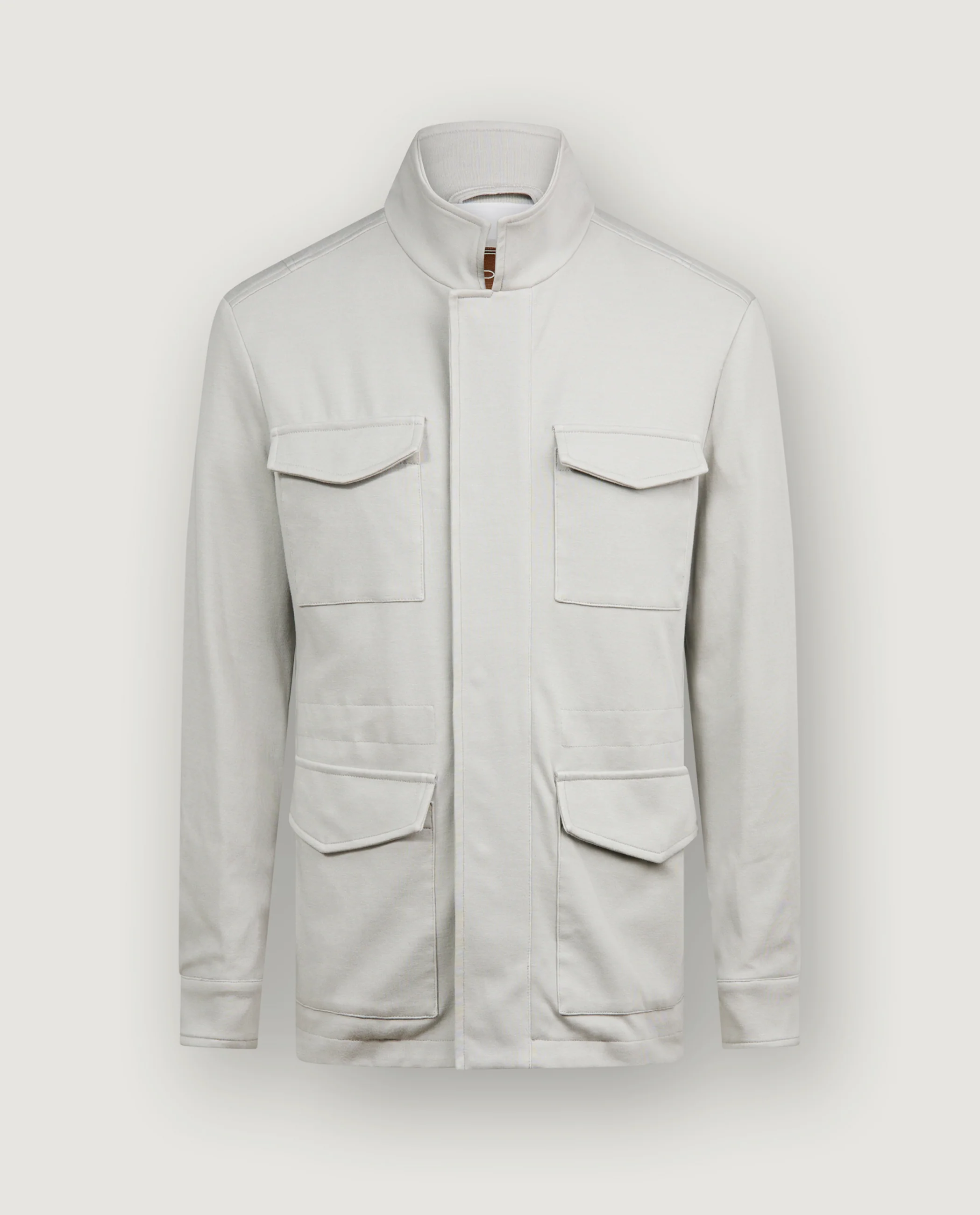 Jersey Fieldjacket - Grijs