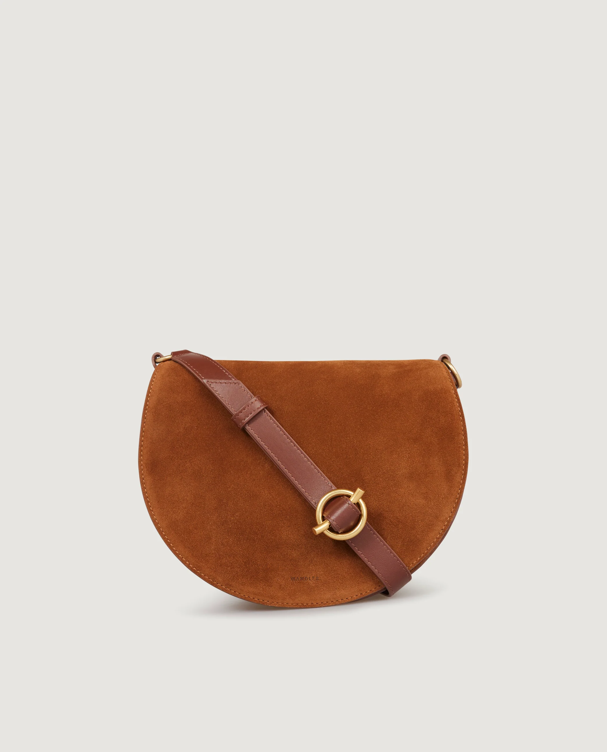 Kate Saddle Bag - Lichtbruin