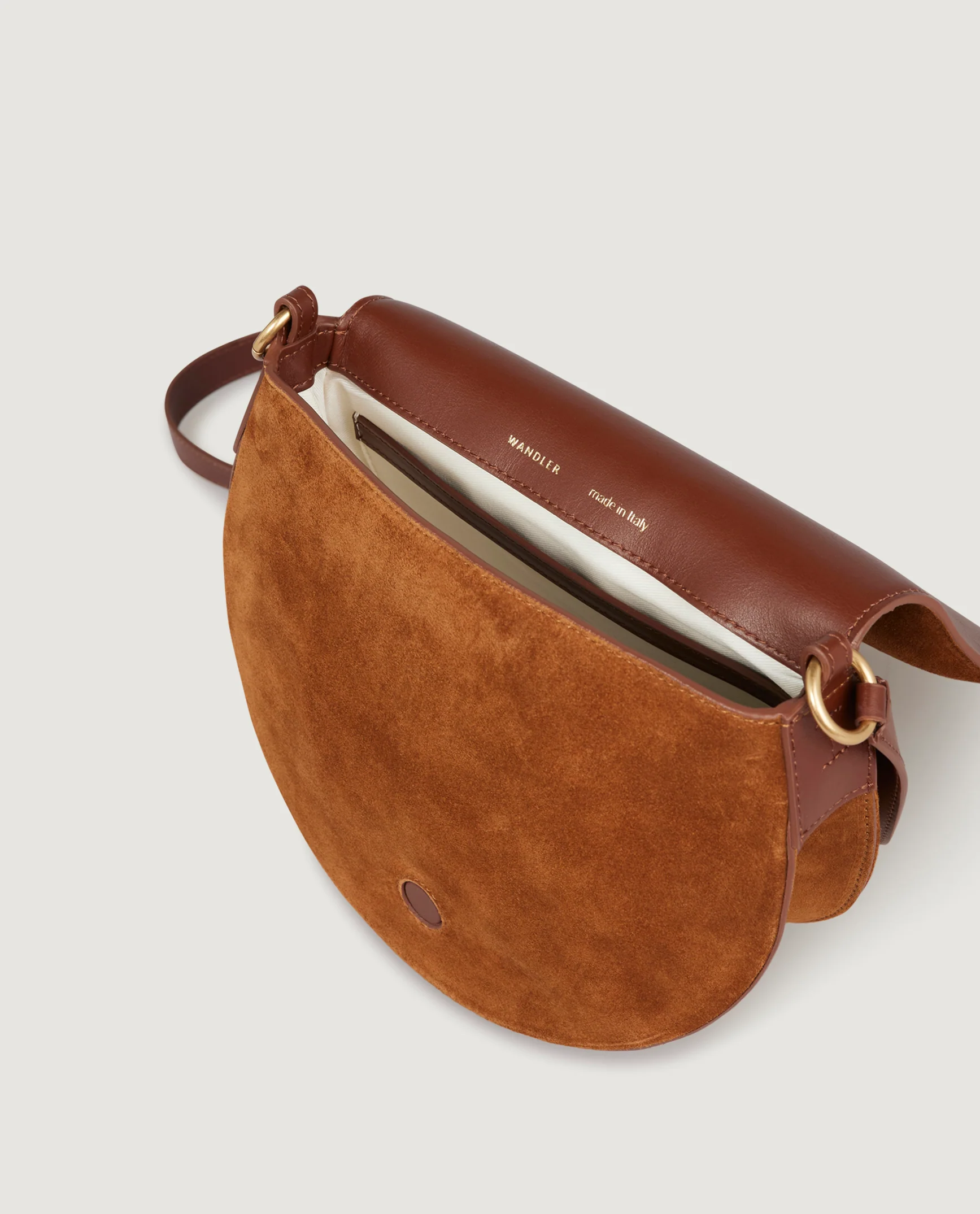Kate Saddle Bag - Lichtbruin - Image 4