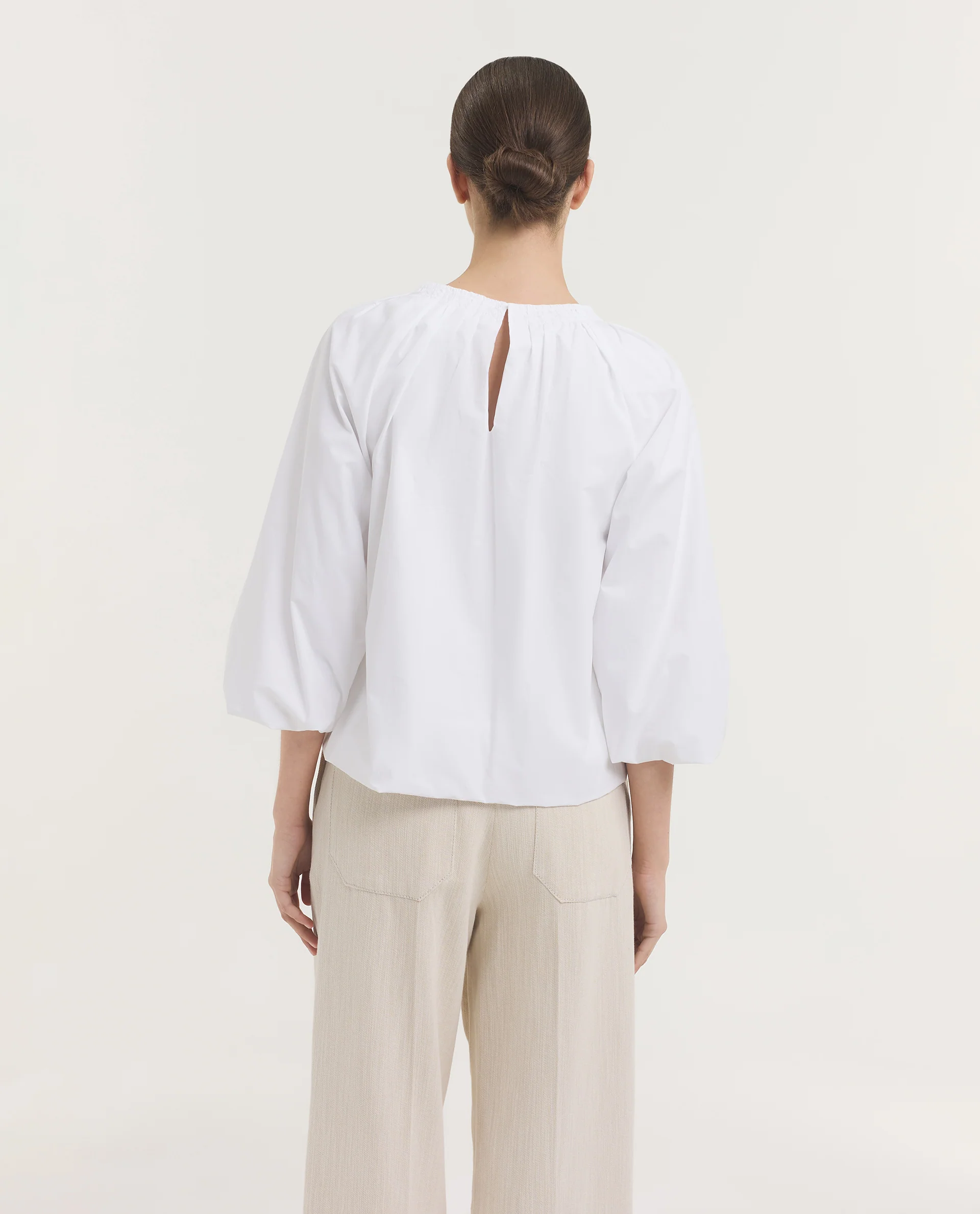 Katoenen Balloon Blouse - Image 5