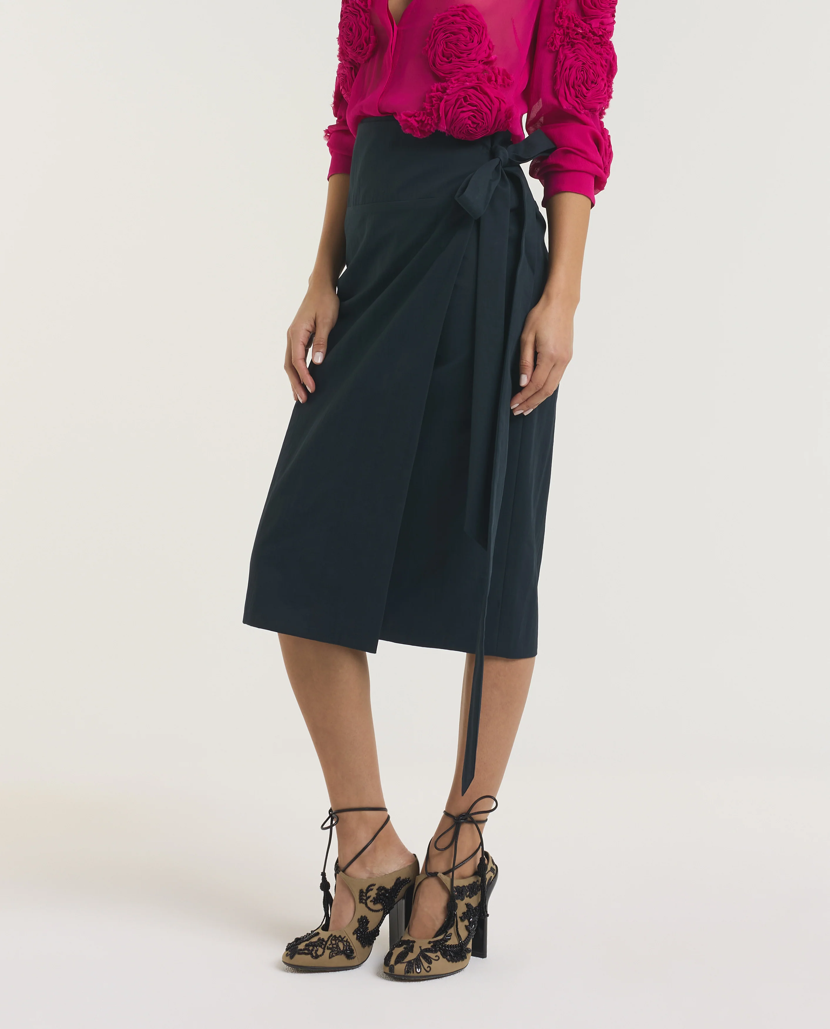 Katoenen Bow Tie Rok - Image 3