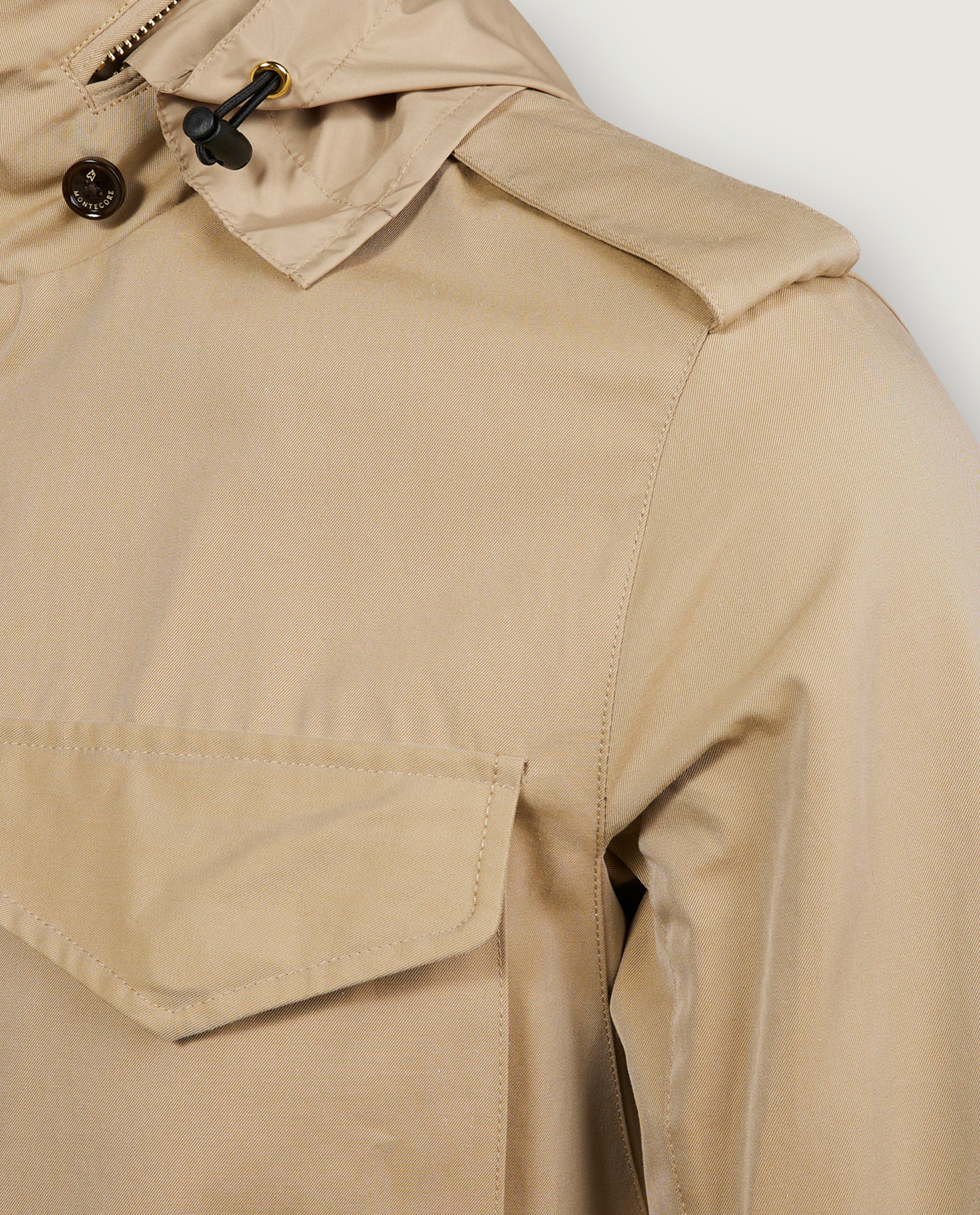 Katoenen Fieldjacket - Lichtbruin - Image 6