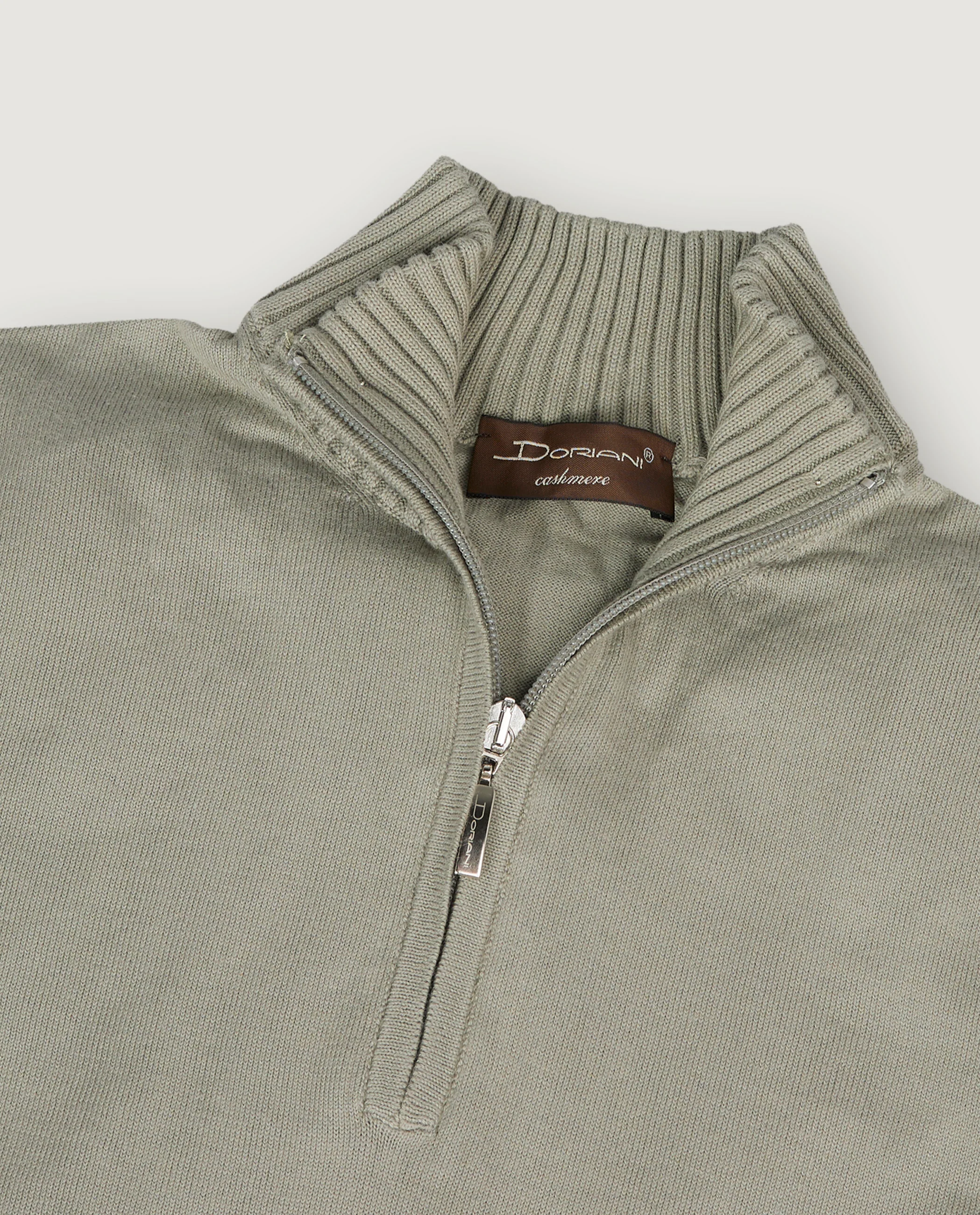 Katoenen Half Zip Trui - Image 2