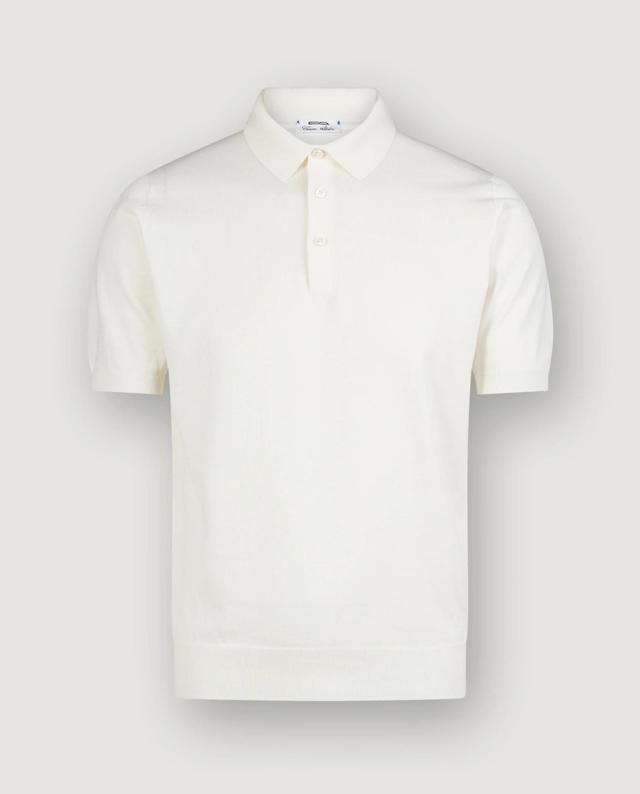 Katoenen Polo - Wit
