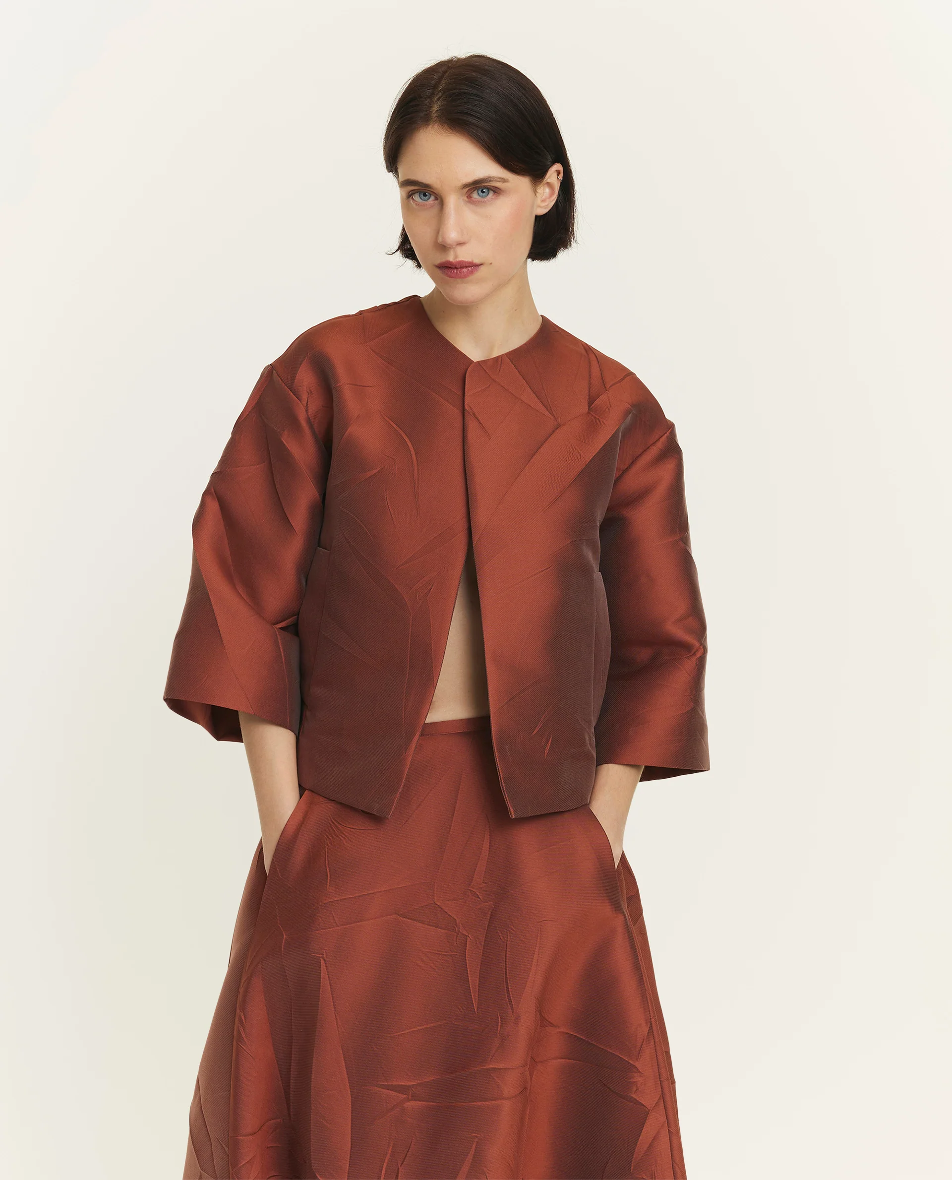 Korte oversized blazer