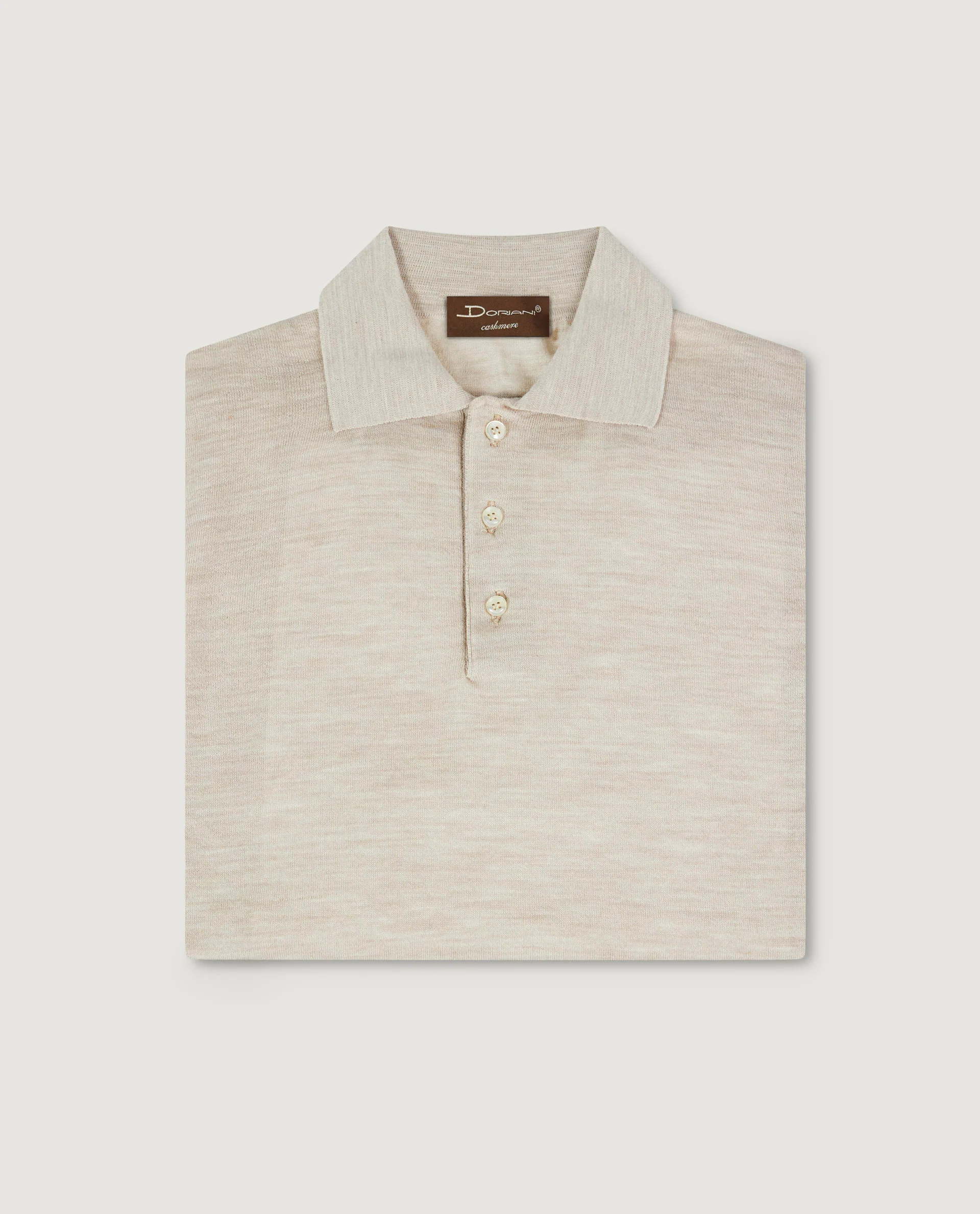Lange Mouwen Polo - Lichtbruin - Image 4