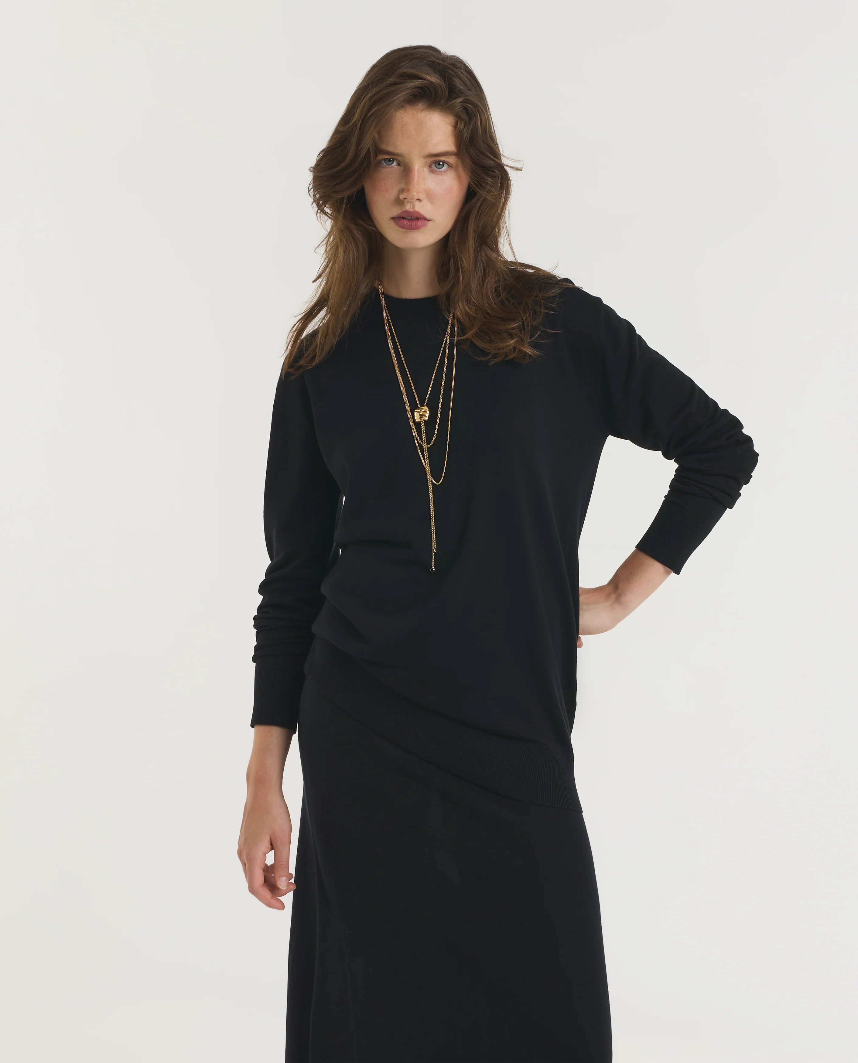 Lange Mouwen Tee-Knit