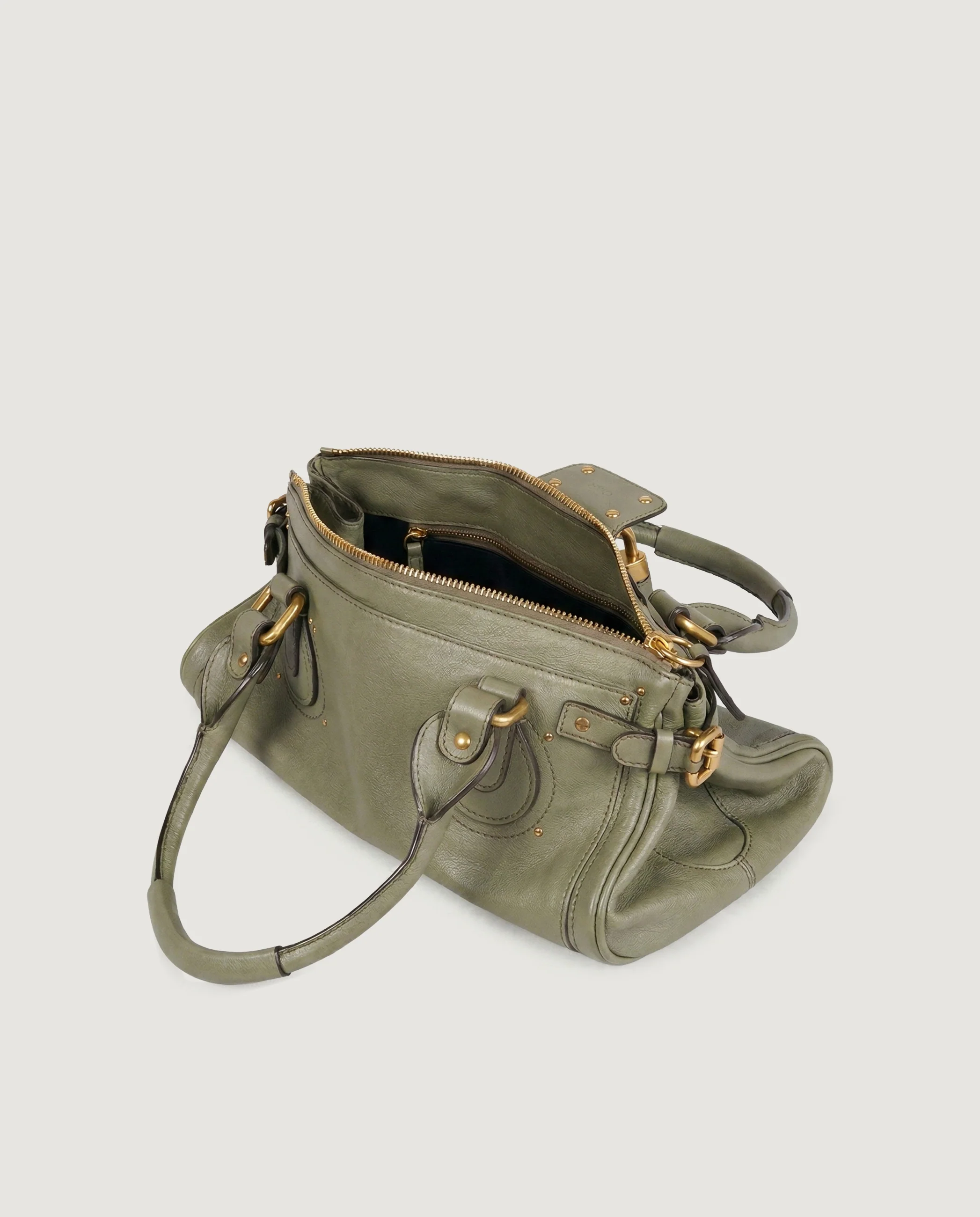 Leather Paddington Bag - Image 4