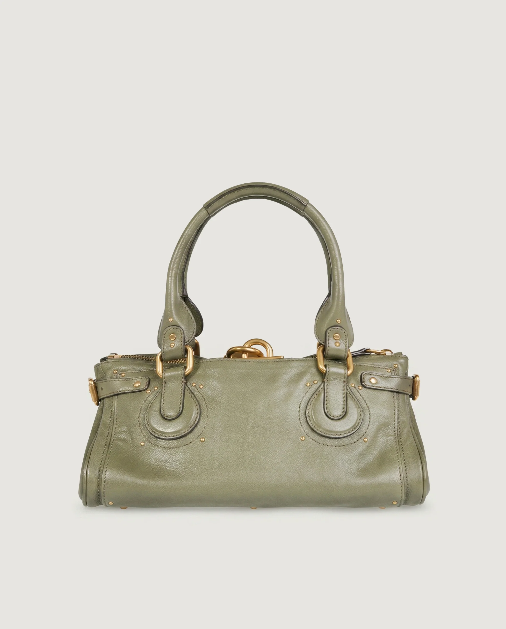 Leather Paddington Bag - Image 5