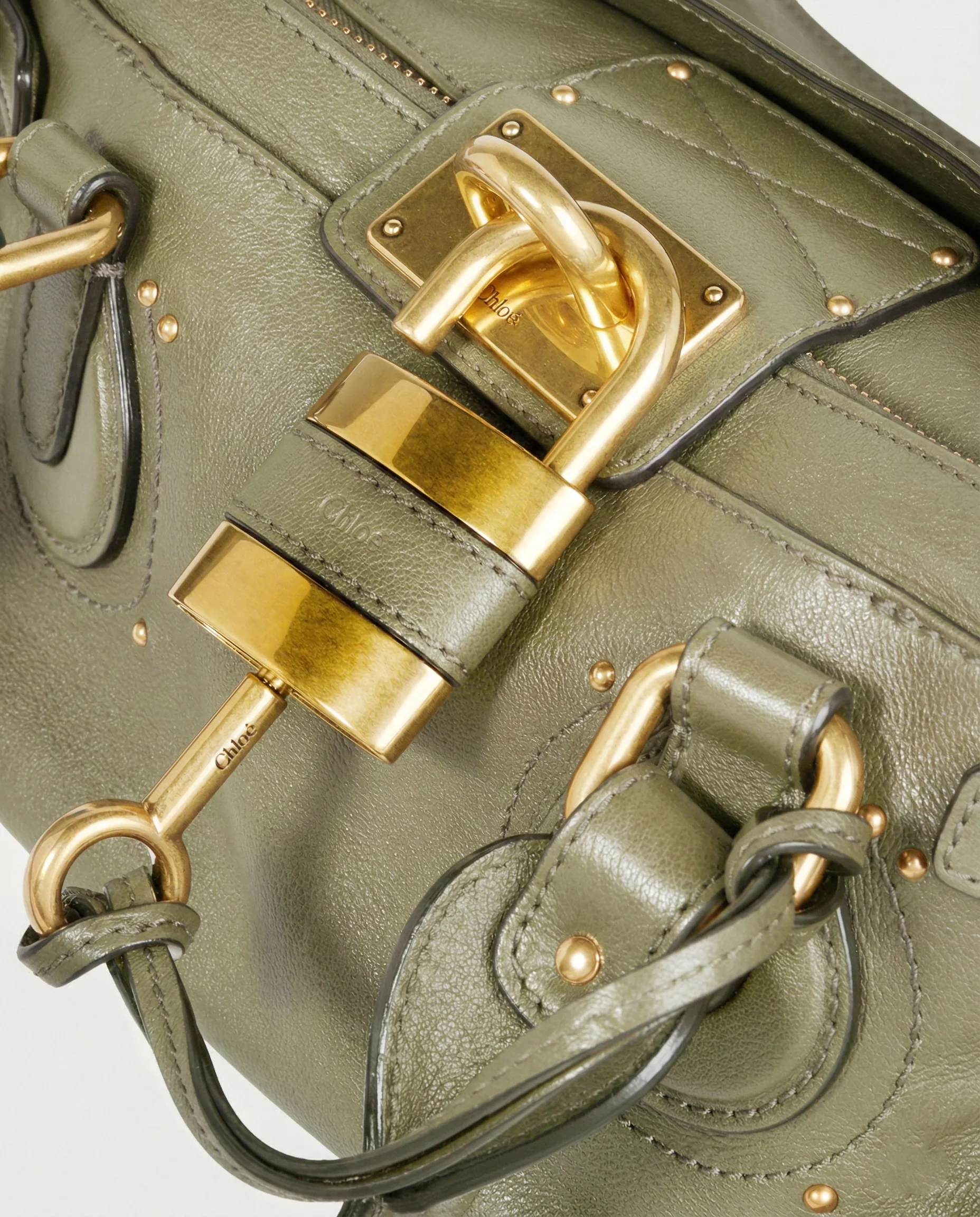 Leather Paddington Bag - Image 6