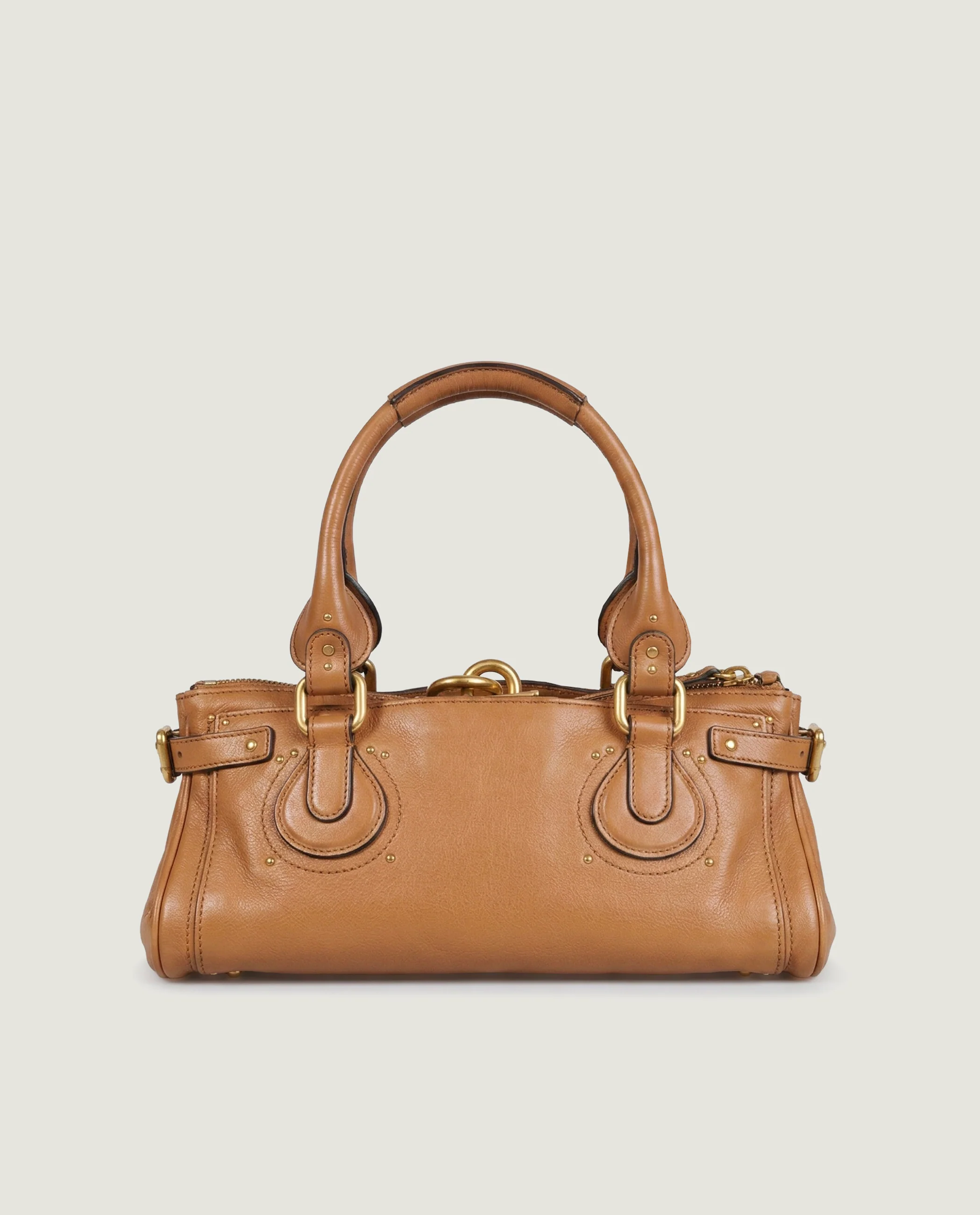 Leather Paddington Bag - Image 5
