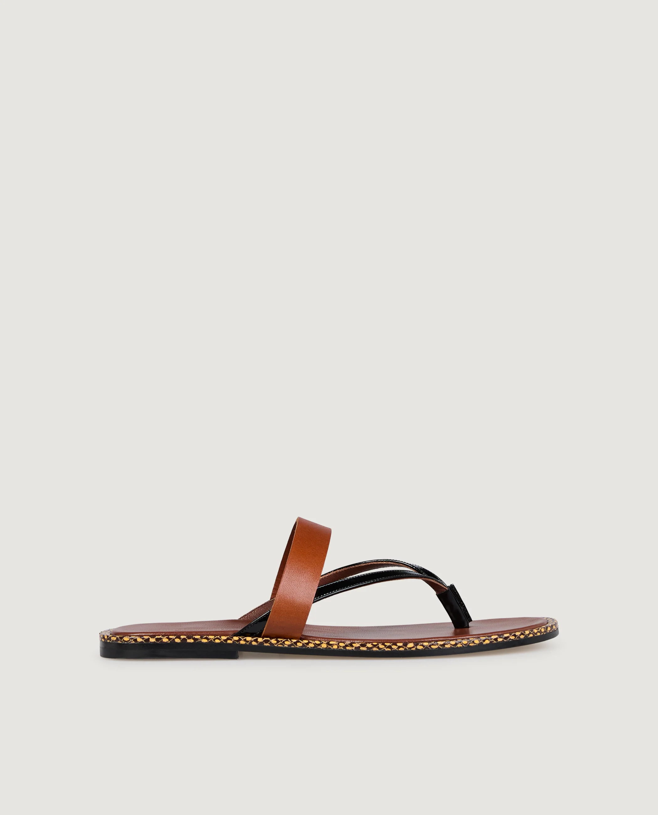 Lederen Sandalen