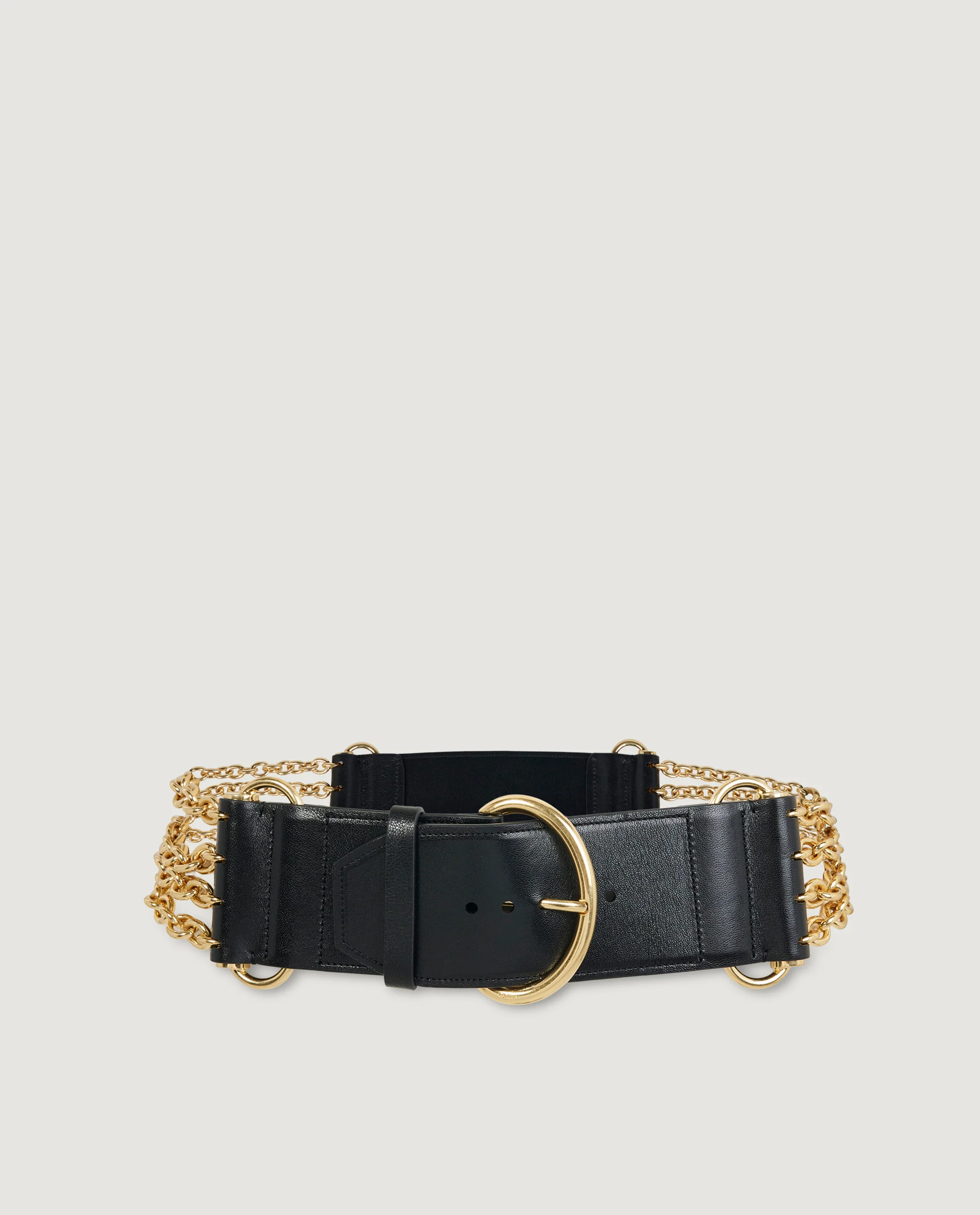 Leren Camera Chain Riem