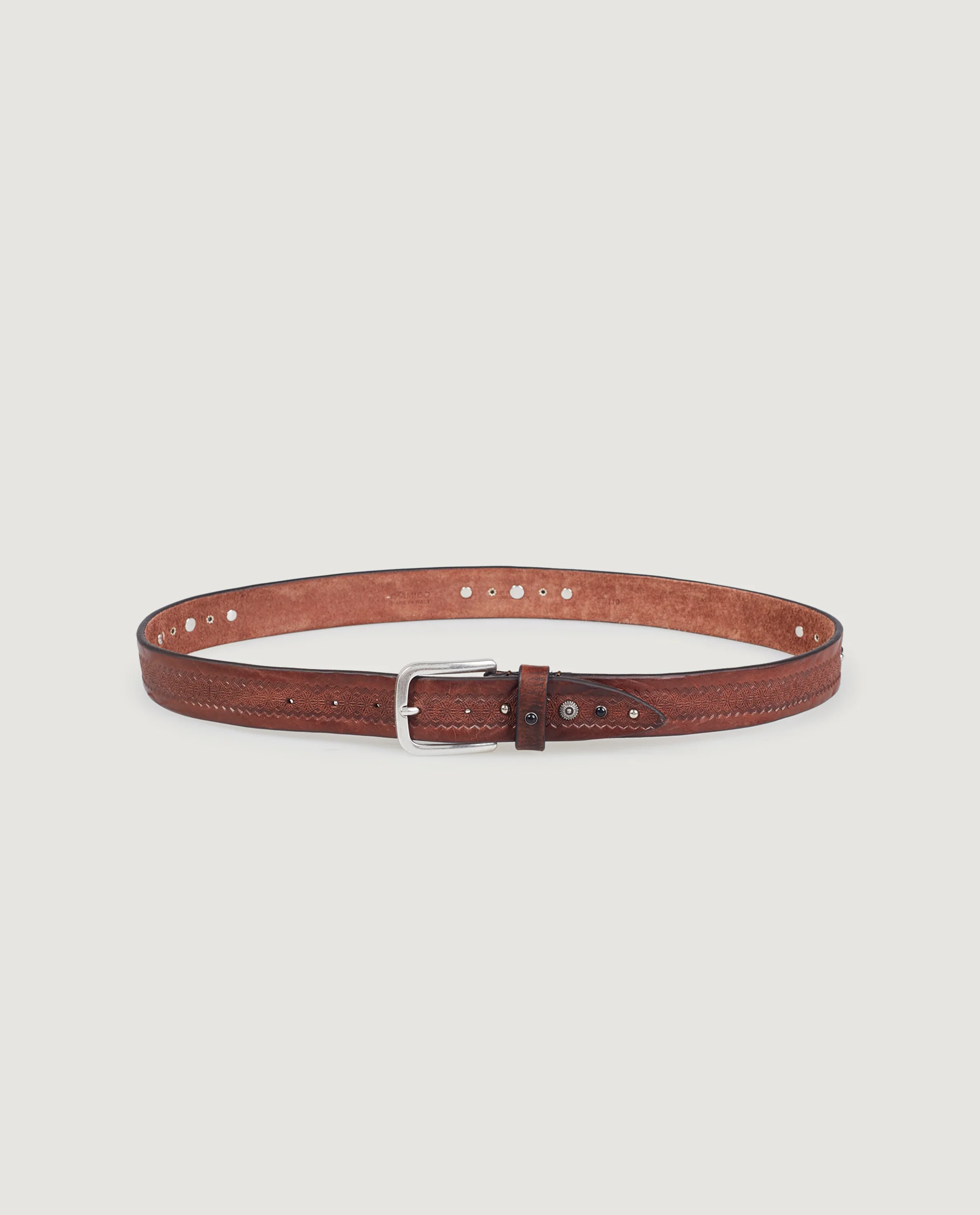 Leren Stud Riem - Image 2