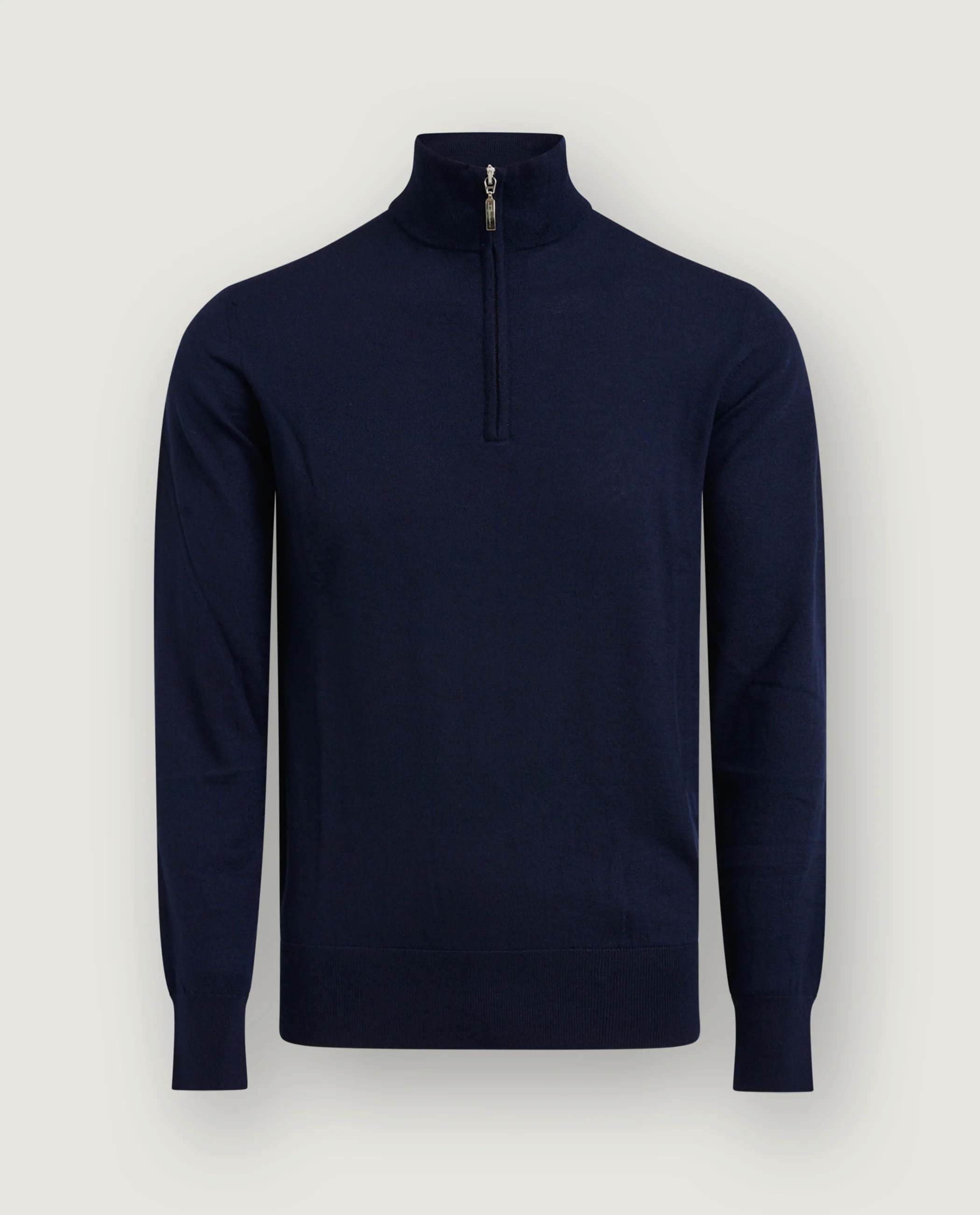 Lichtgewicht Cashmere Half-Zip Trui